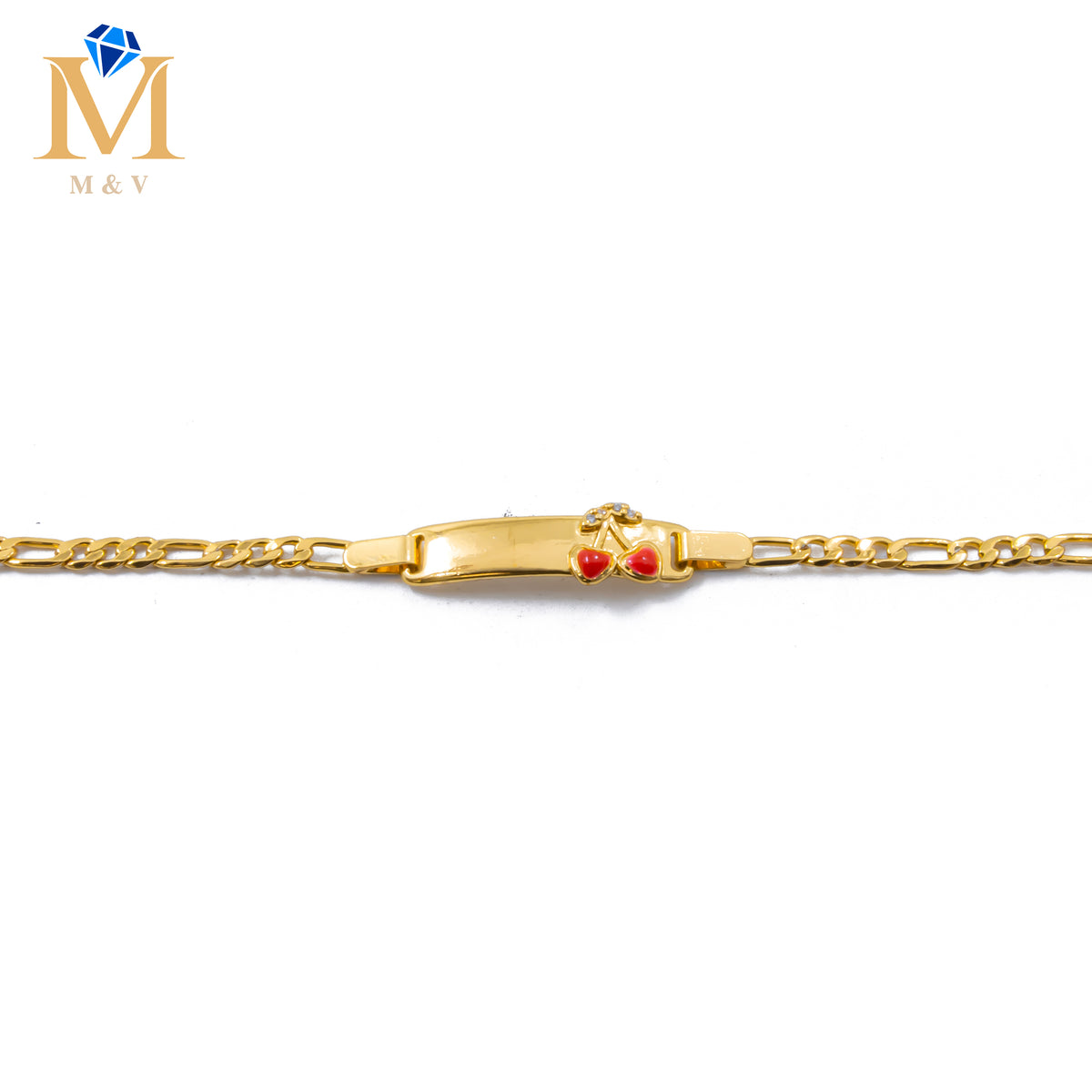 Pulseras Doradas M1 Oro Laminado