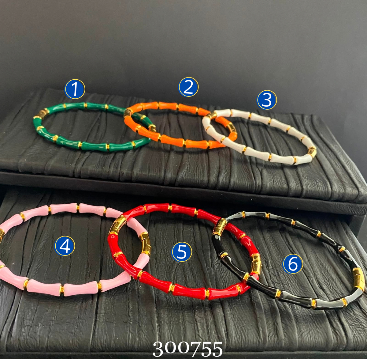 [03/OCTUBRE/26] Pulseras Doradas de Colores M1 Acero Inoxidable