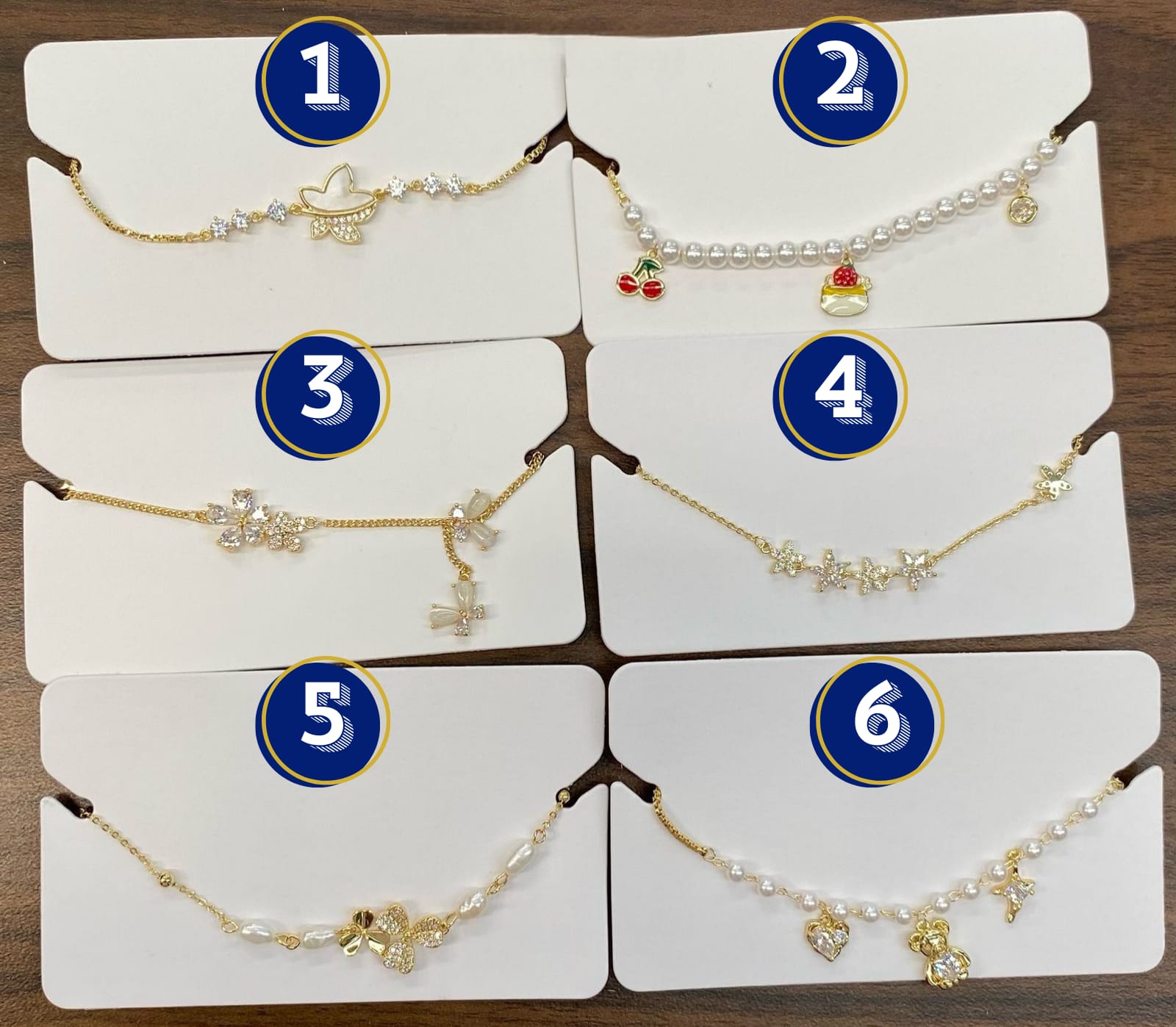 Pulsera Dorada Ansheli M1 Oro Laminado