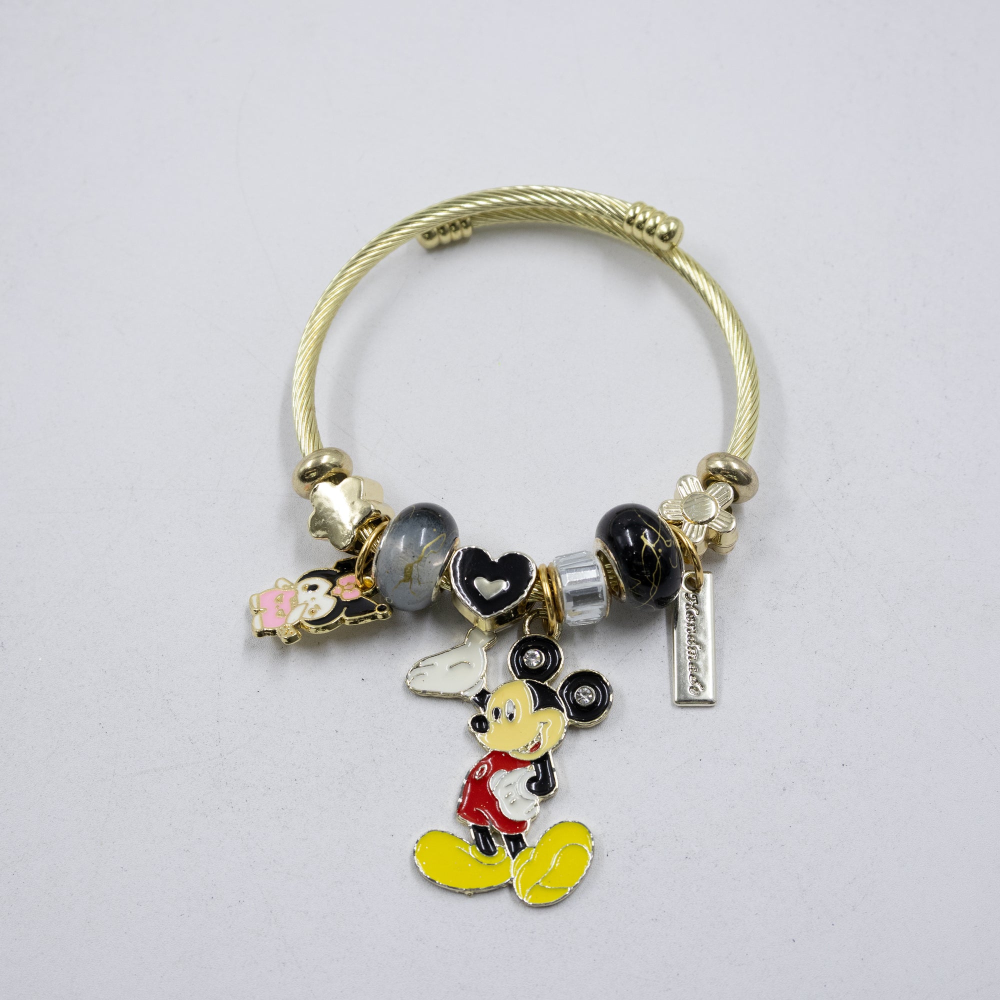 Pulsera tipo Pandora M9 Oro Laminado