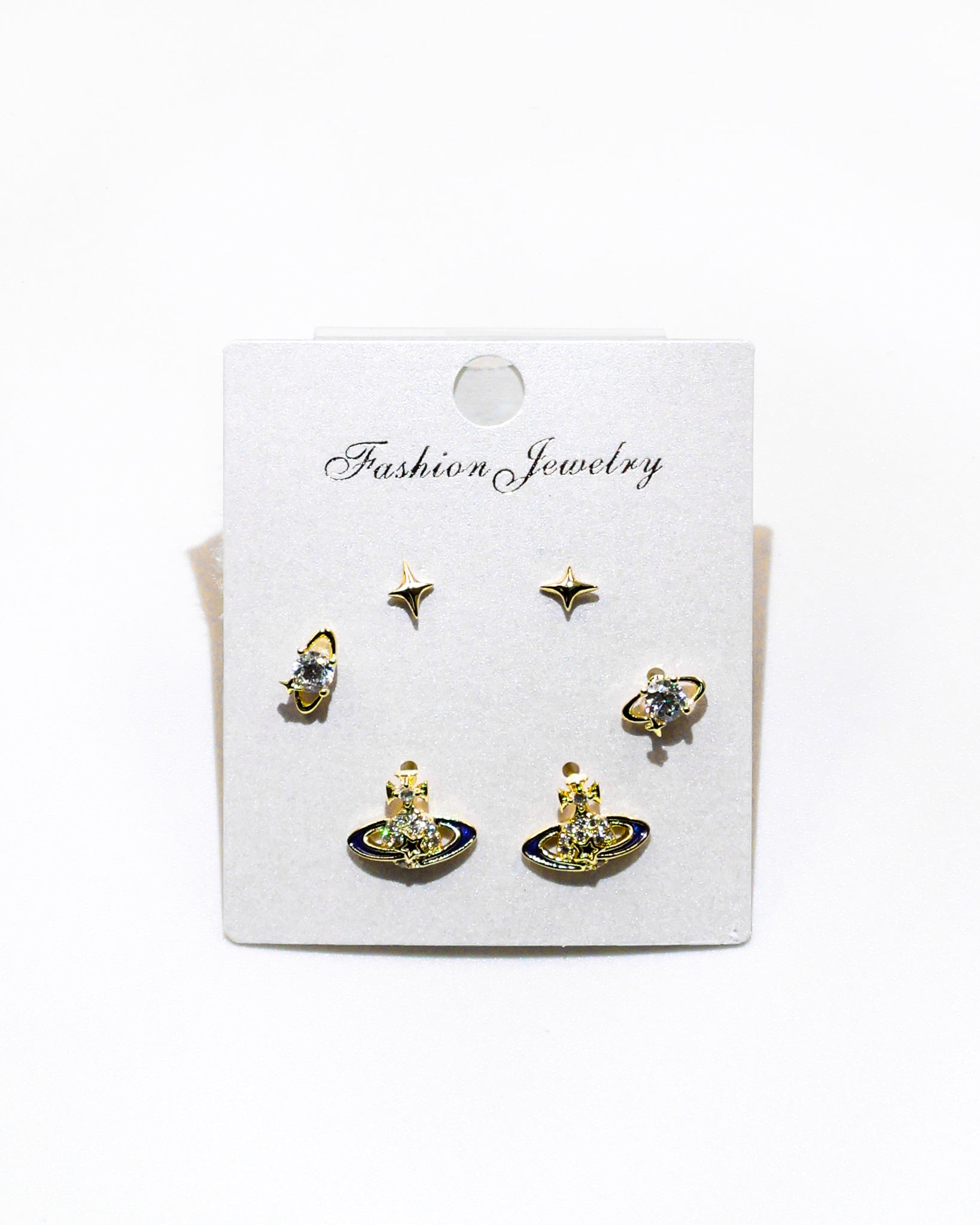 Set Aretes X3 - M17 Oro Laminado