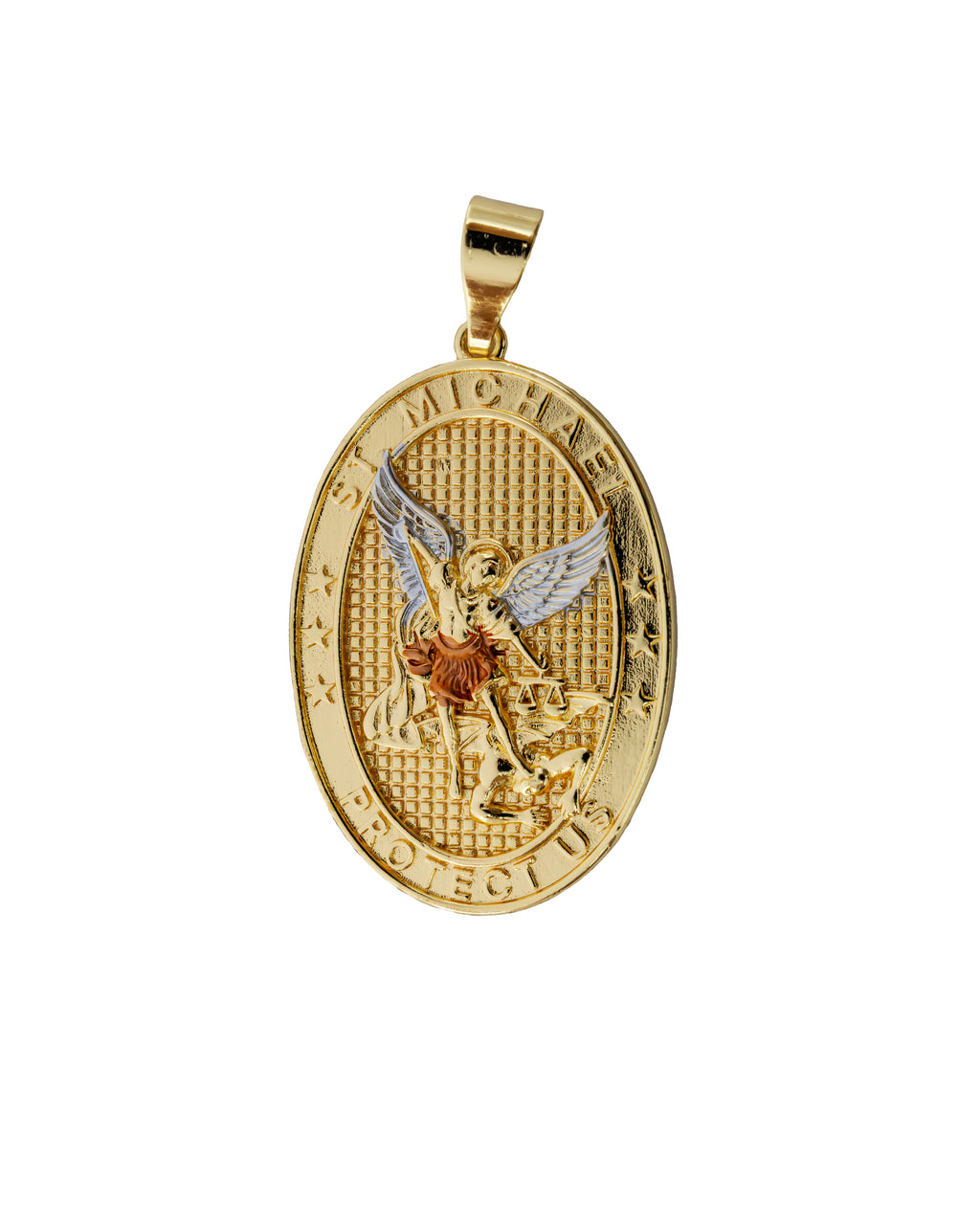 Dije de Arcangel M91 - Oro Laminado