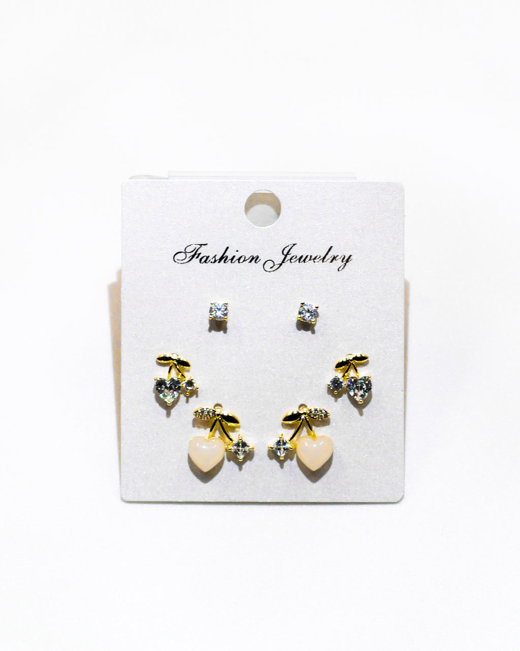 Set Aretes X3 - M21 Oro Laminado