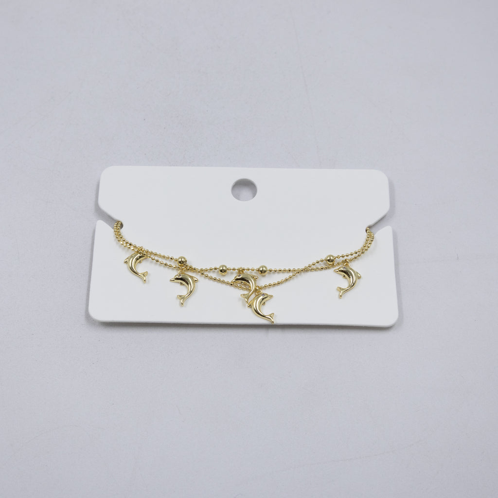 Pulsera Dorada Ansheli M15 Oro Laminado