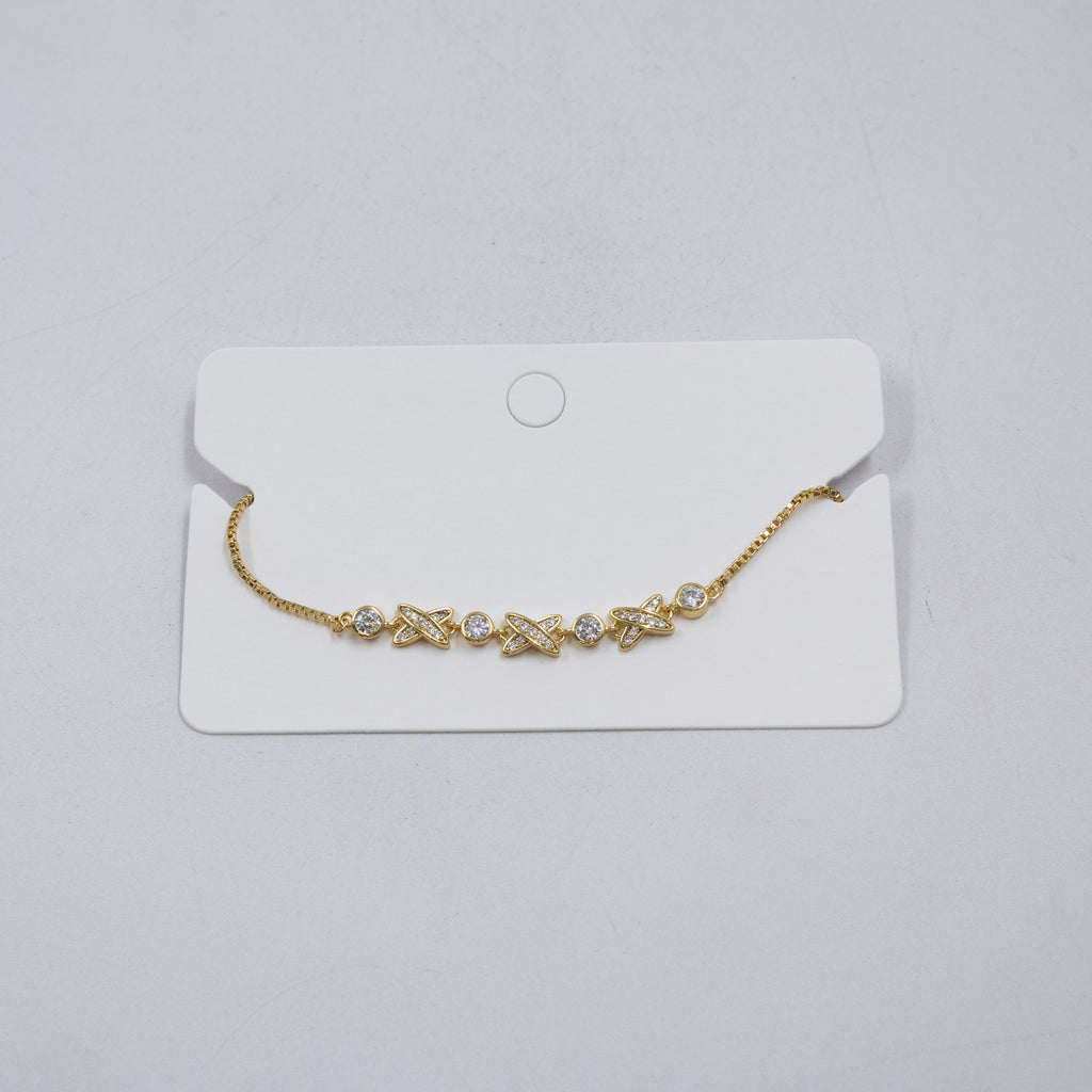 Pulsera Dorada Ansheli M26 Oro Laminado