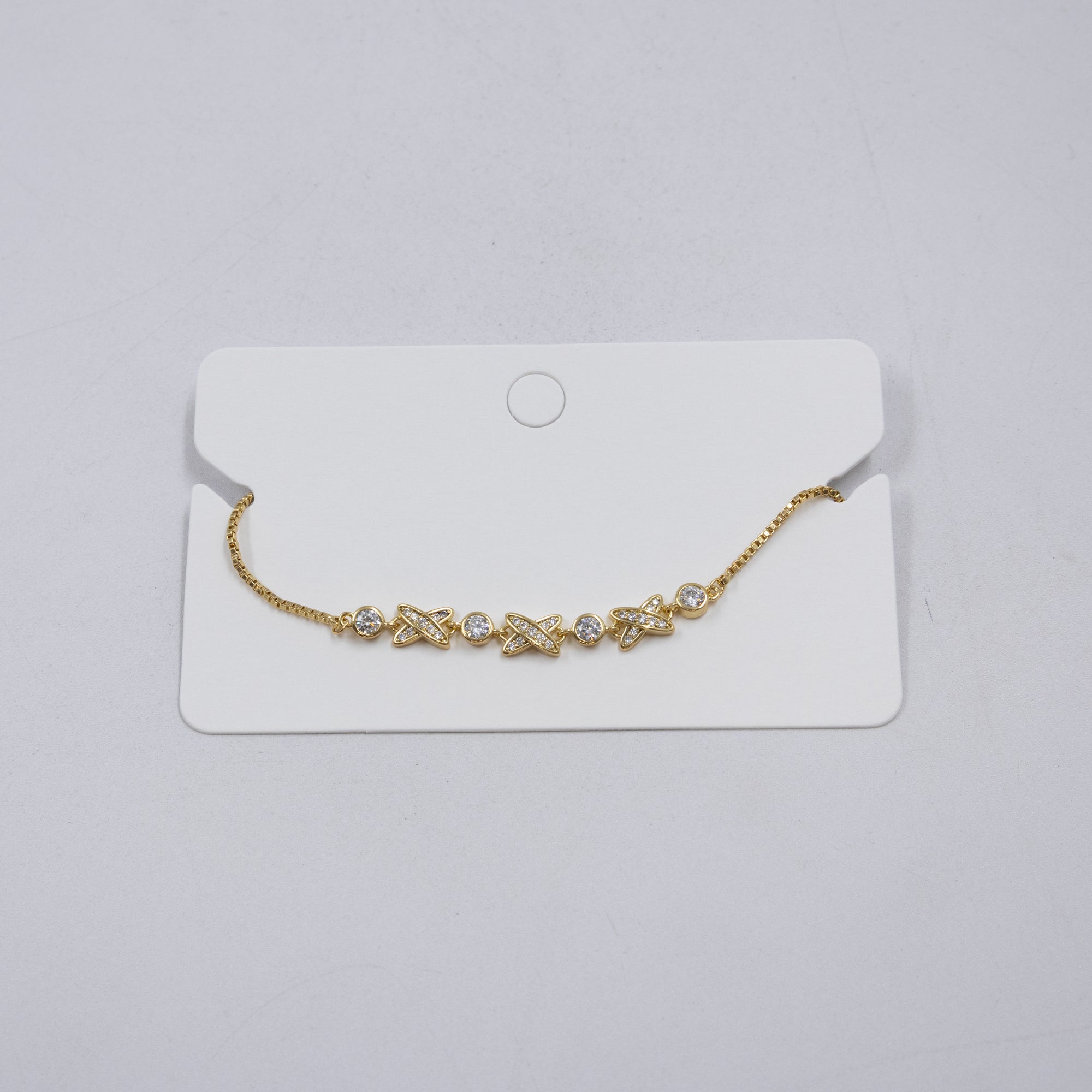 Pulsera Dorada Ansheli M26 Oro Laminado