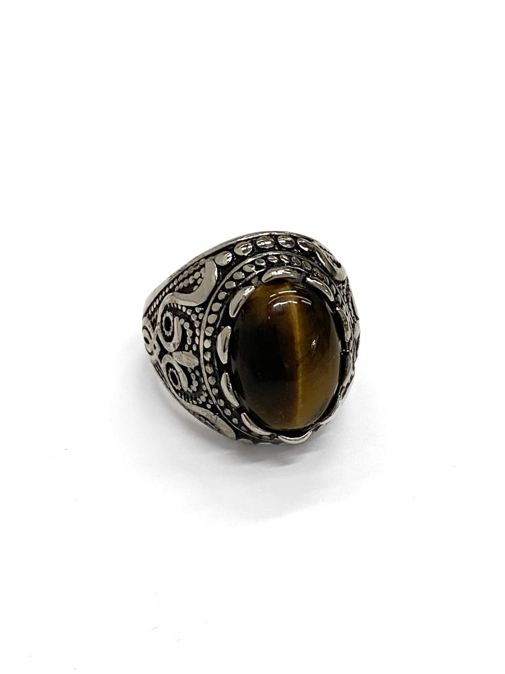 Anillo Plateado, Dorado y Bronce Acero Inoxidable M22