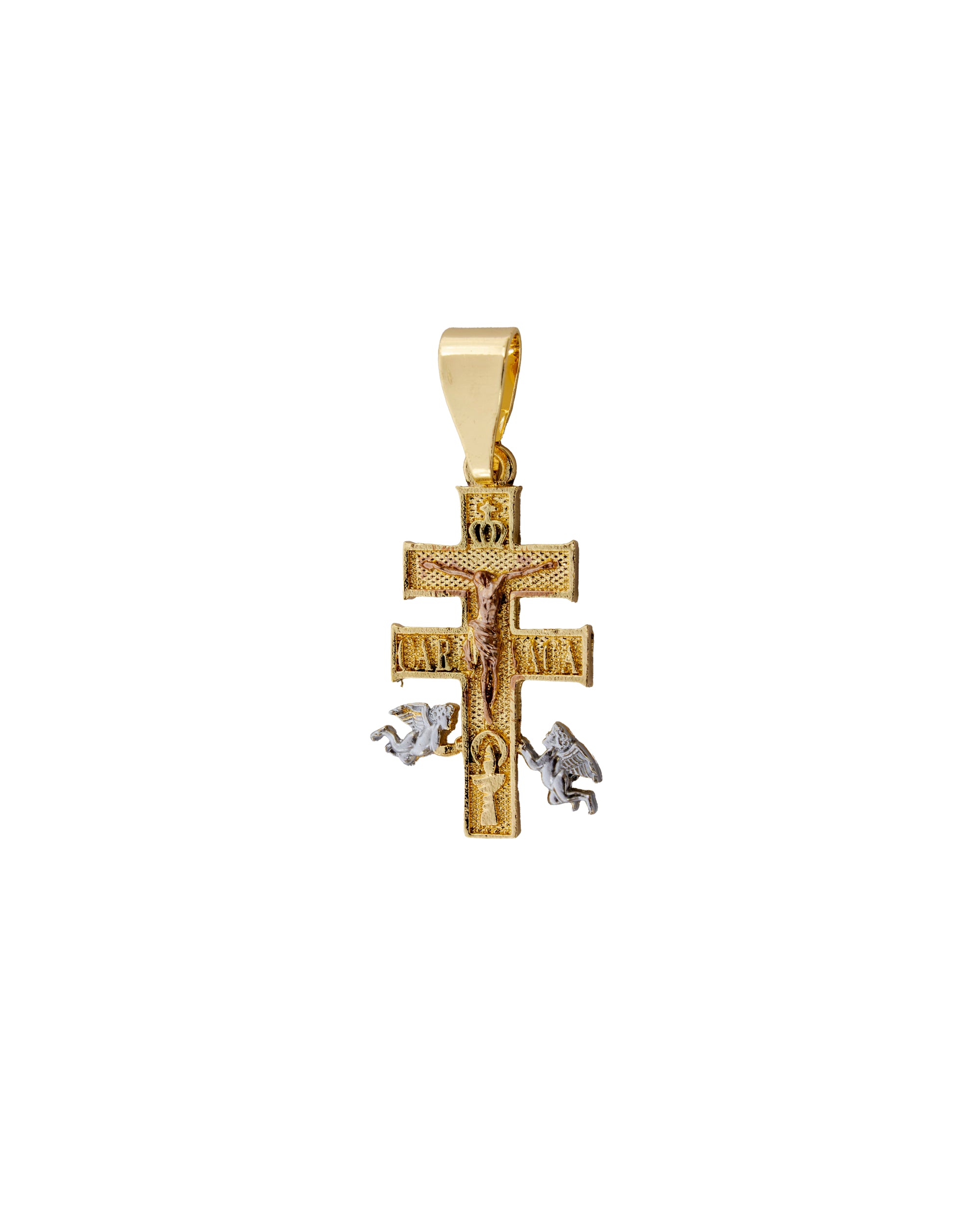 Dije de Cristo M66 - Oro Laminado