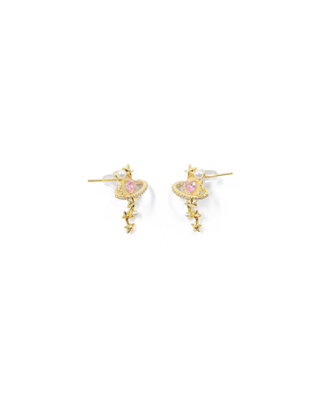 Aretes Largos Ansheli Dorados M4 Oro Laminado