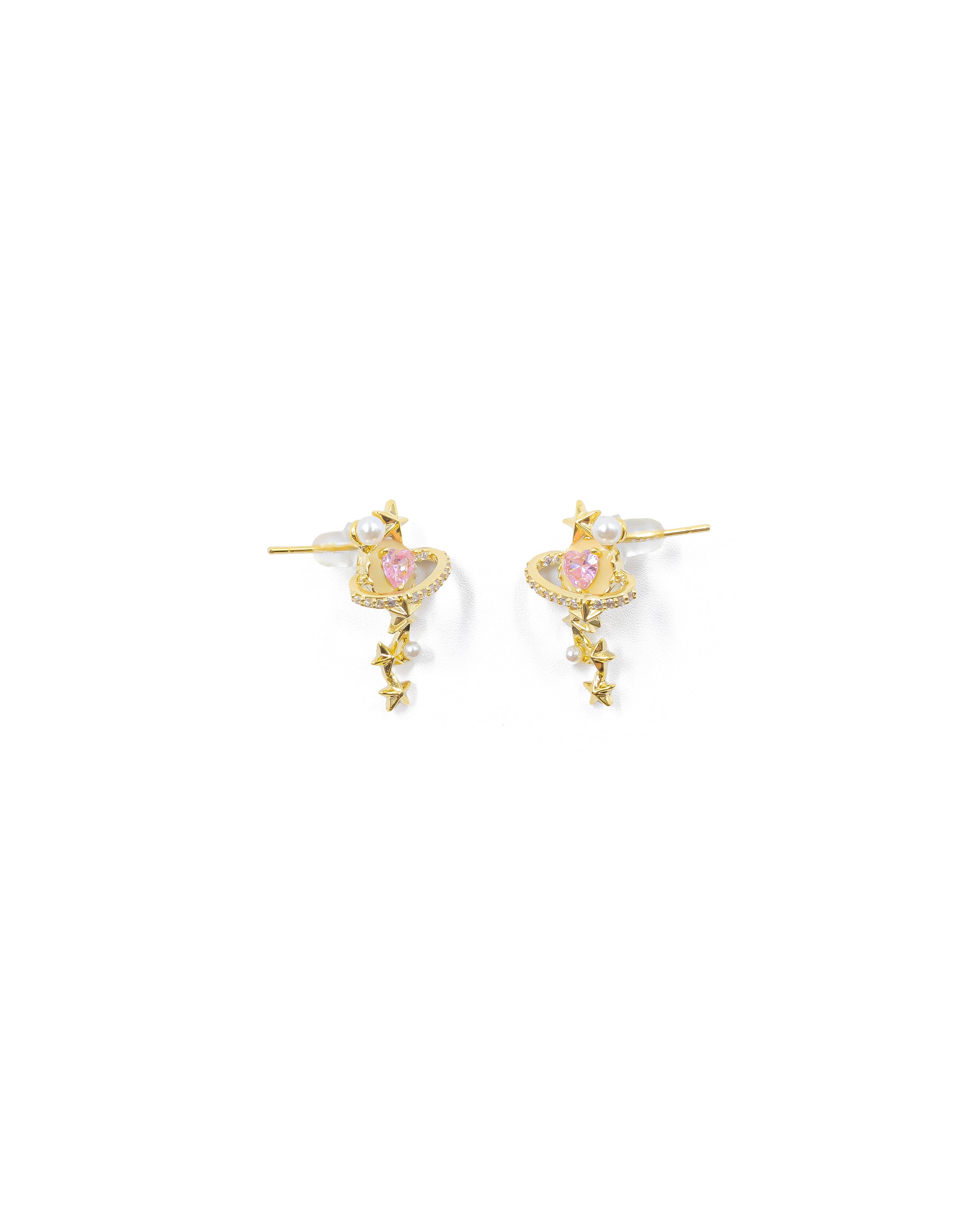 Aretes Largos Ansheli Dorados M4 Oro Laminado
