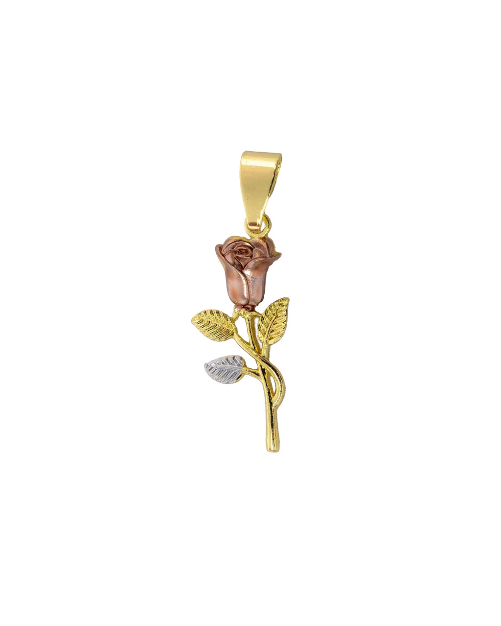 Dije de Rosa M29 - Oro Laminado