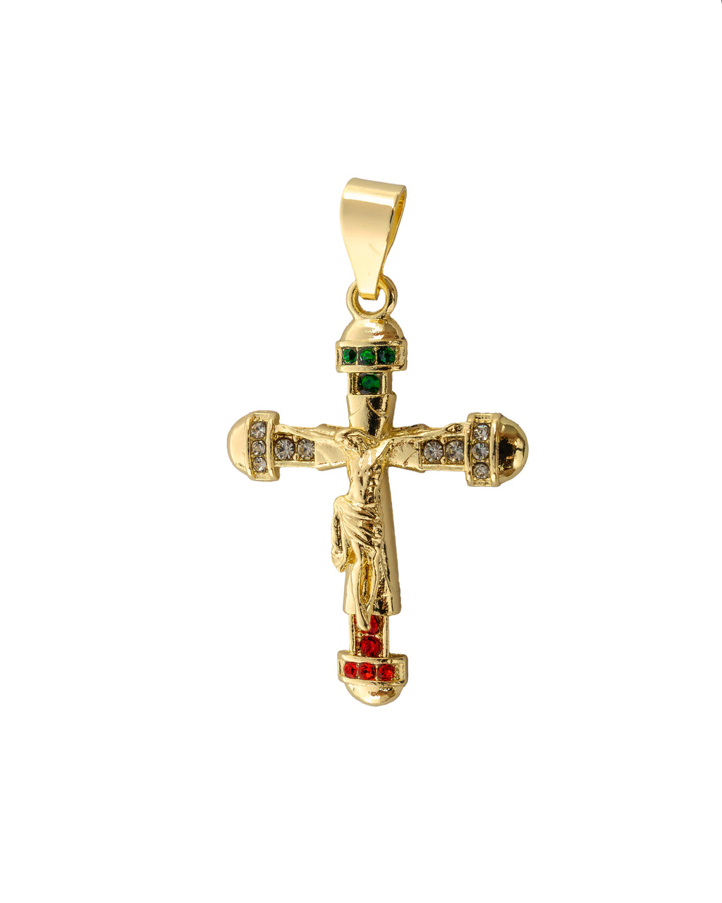 Dije de Cristo M64 - Oro Laminado
