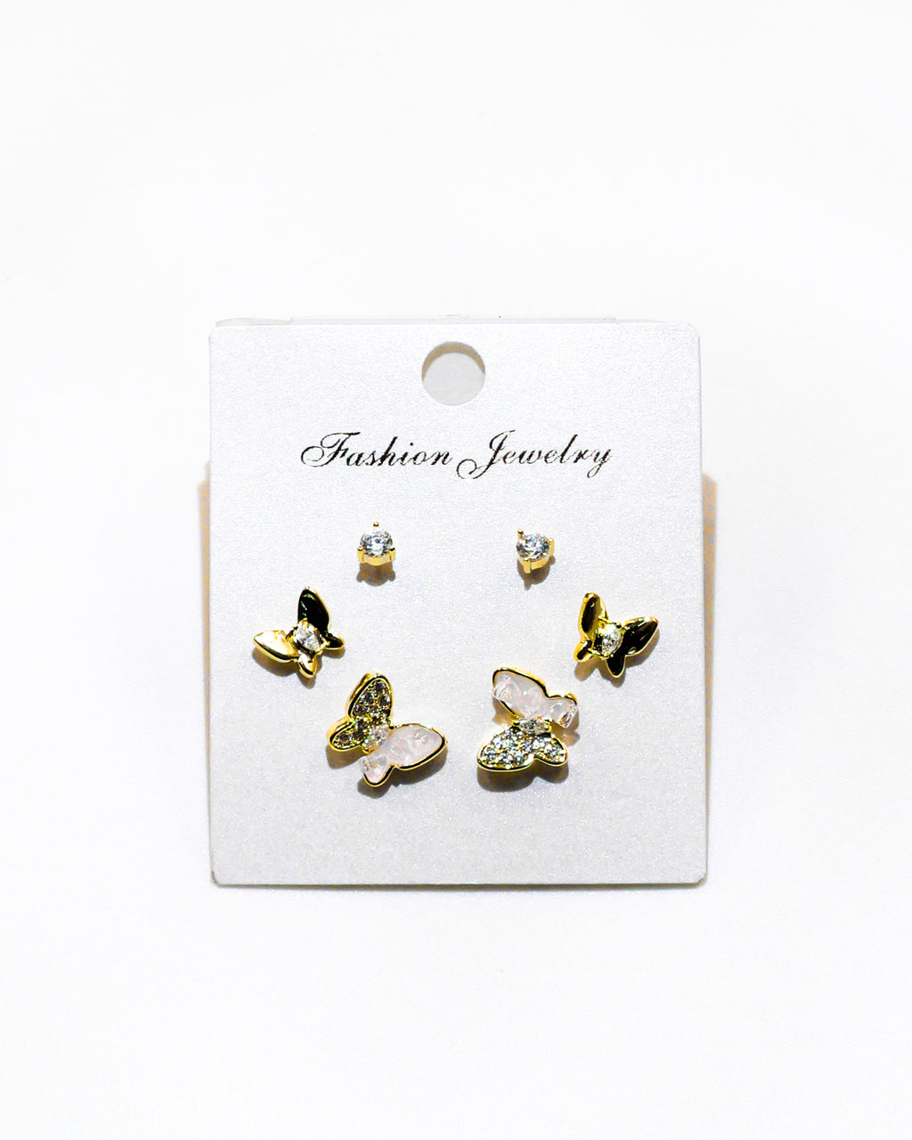 Set Aretes X3 - M116 Oro Laminado