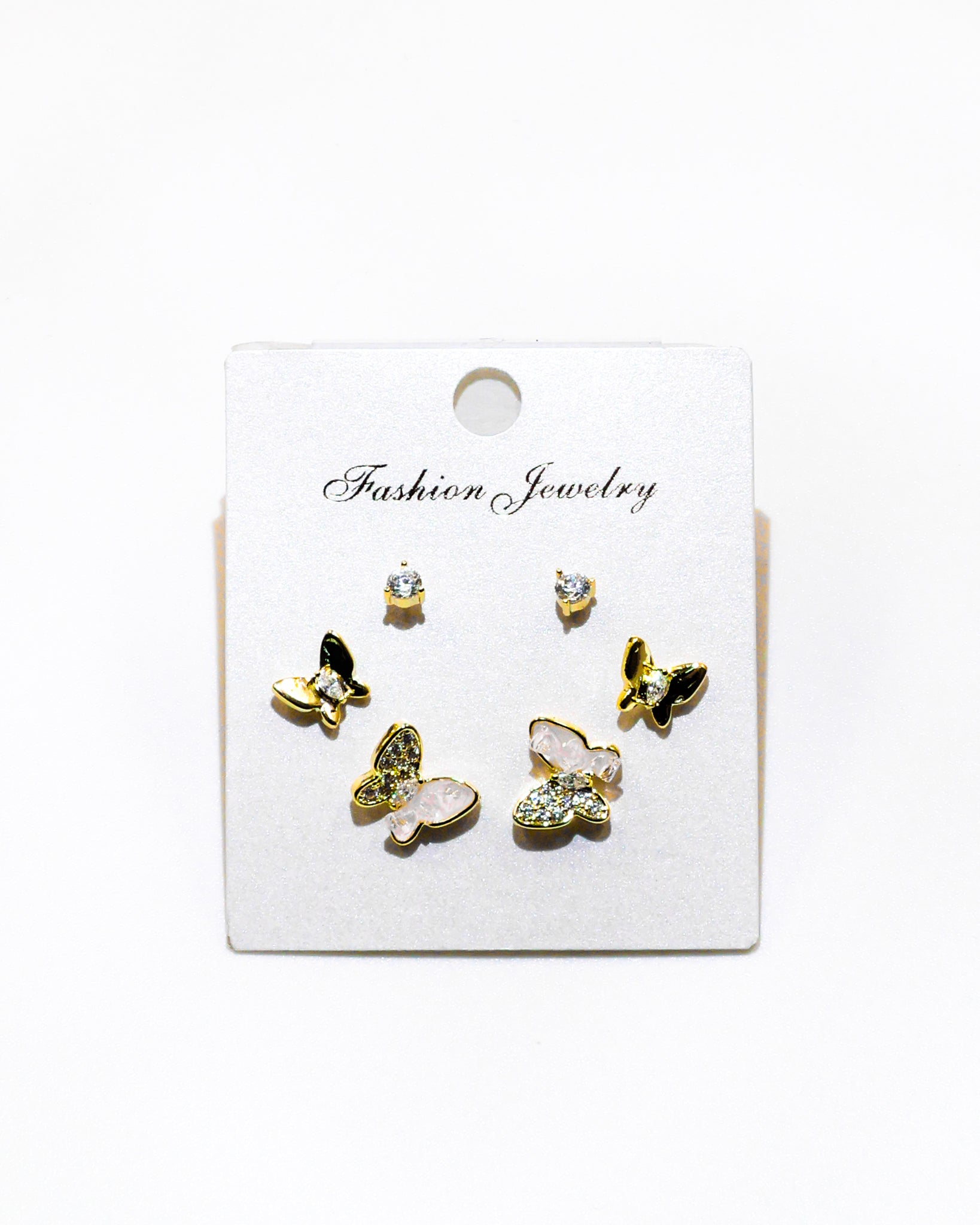 Set Aretes X3 - M116 Oro Laminado