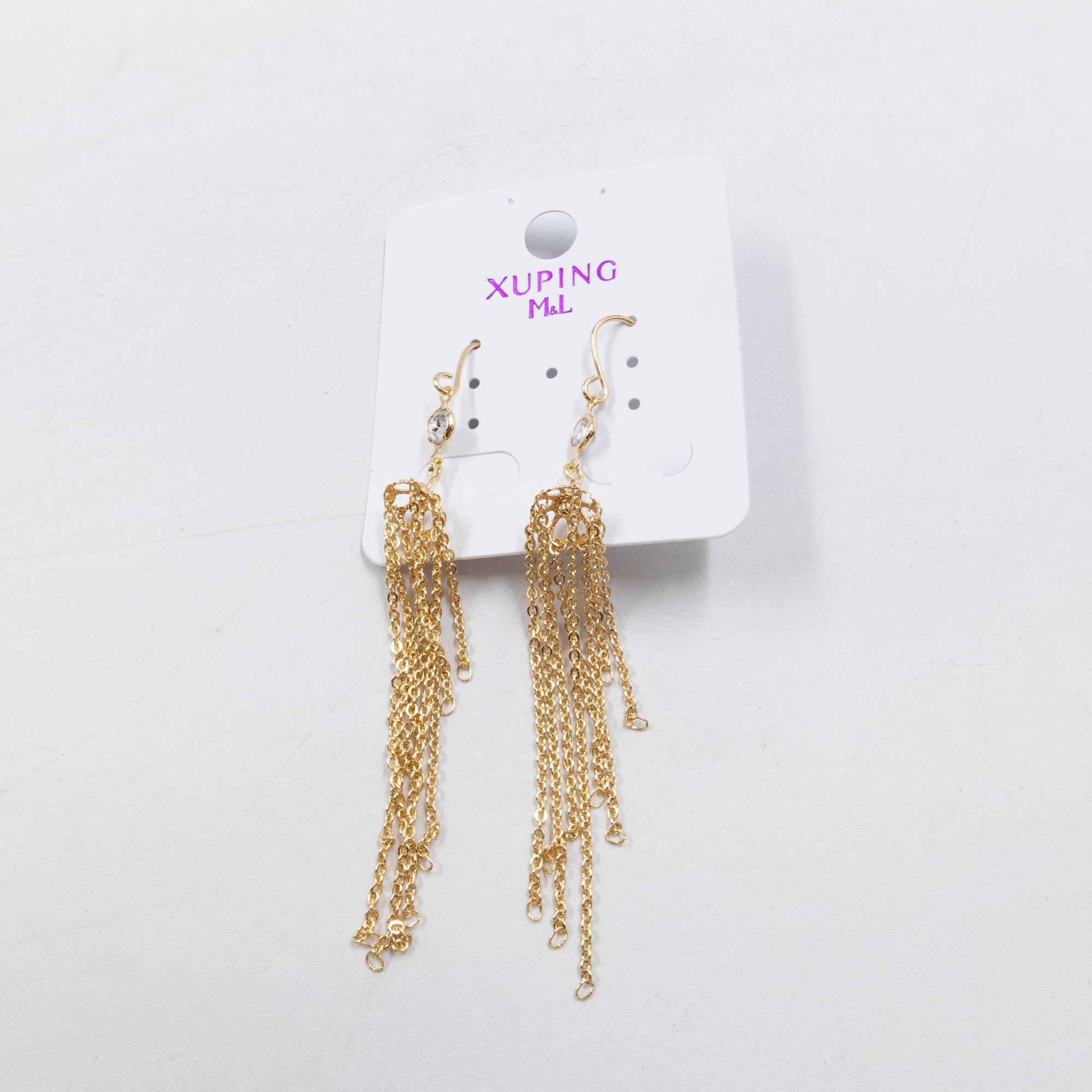 Aretes Dorados Xuping de Gancho M11 Oro Laminado