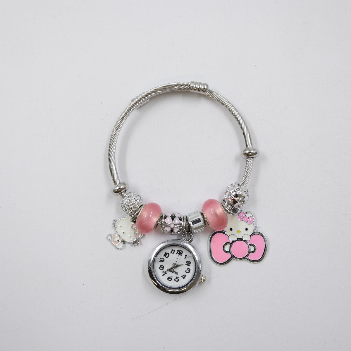 Pulsera tipo Pandora Plateadas M12 Oro Laminado