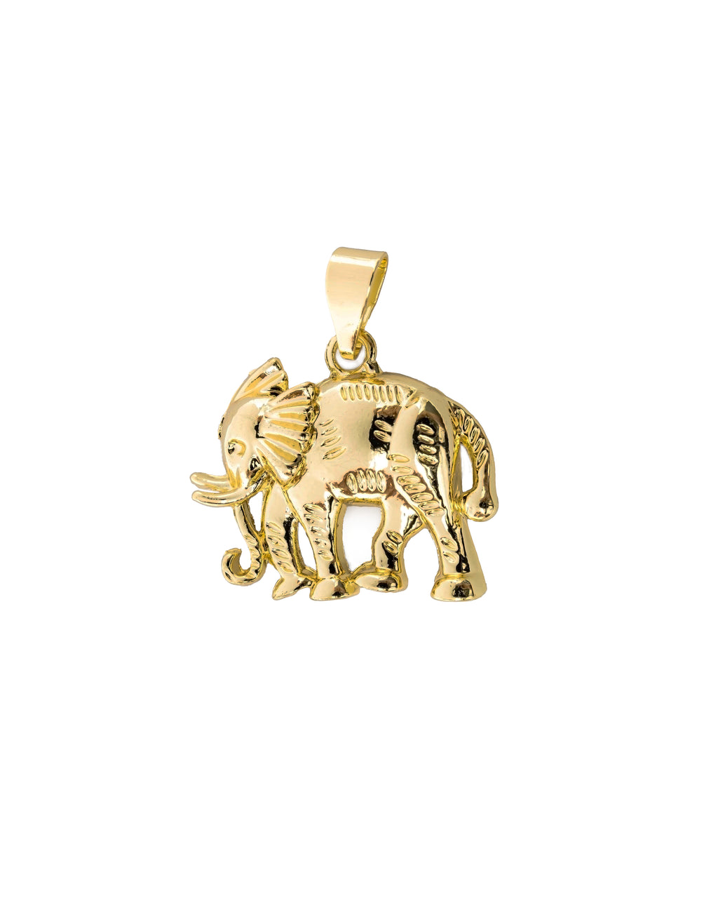 Dije de Elefante M36 Oro Laminado