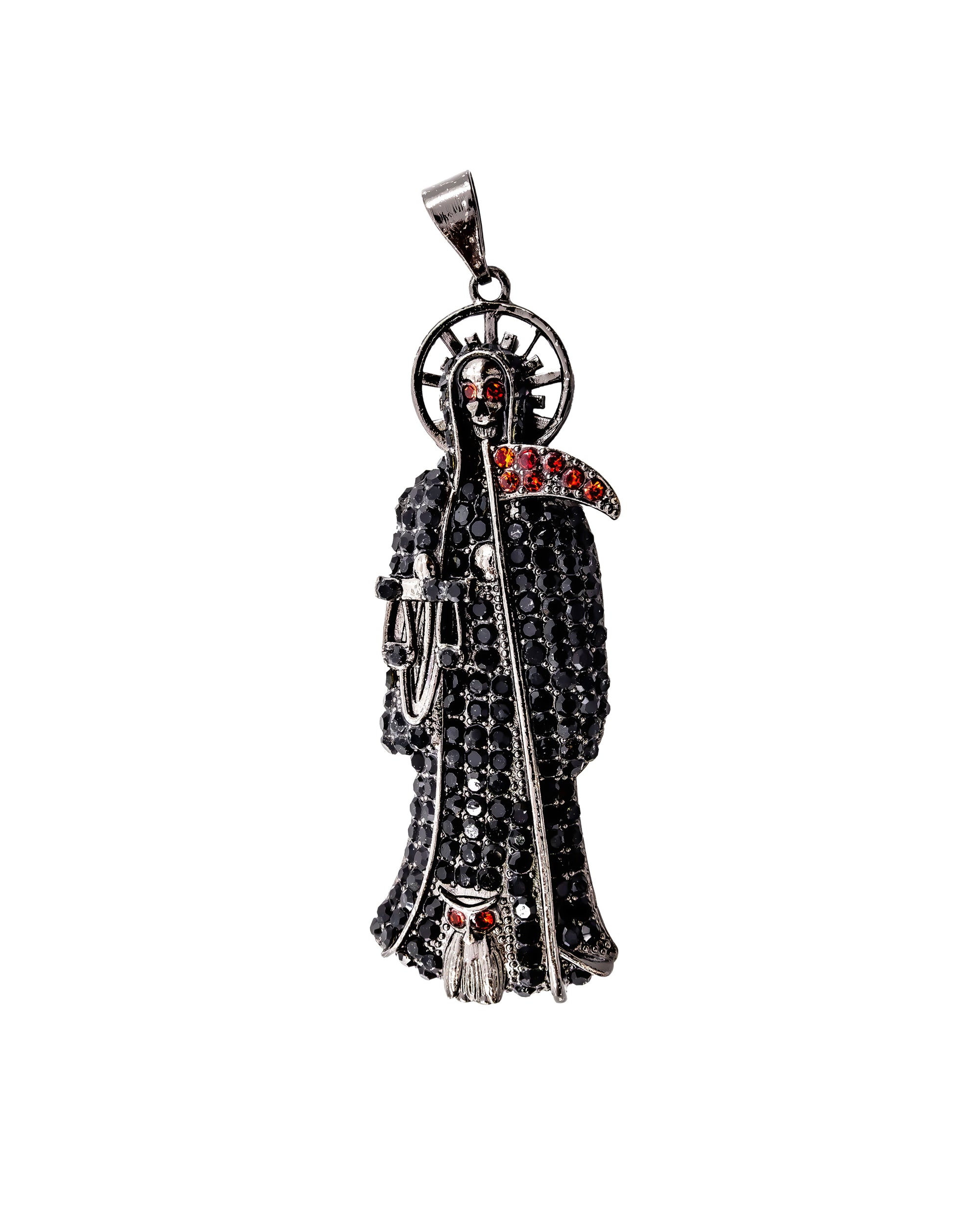 Dije de la santa muerte M162 - Oro laminado
