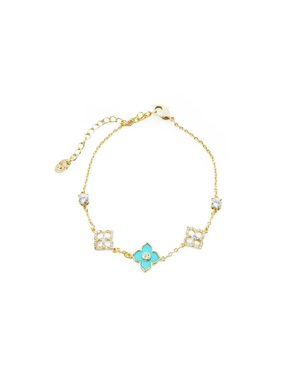 Pulsera Dorada Ansheli M3 - Oro Laminado