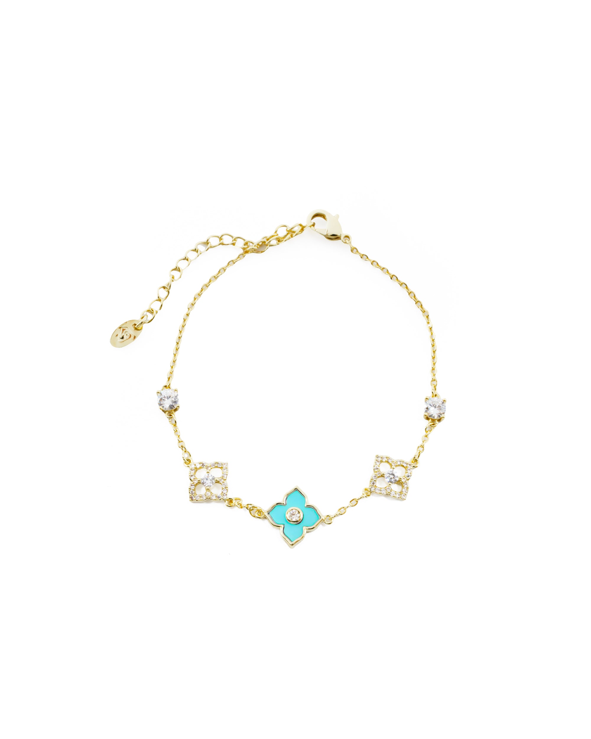 Pulsera Dorada Ansheli M3 - Oro Laminado