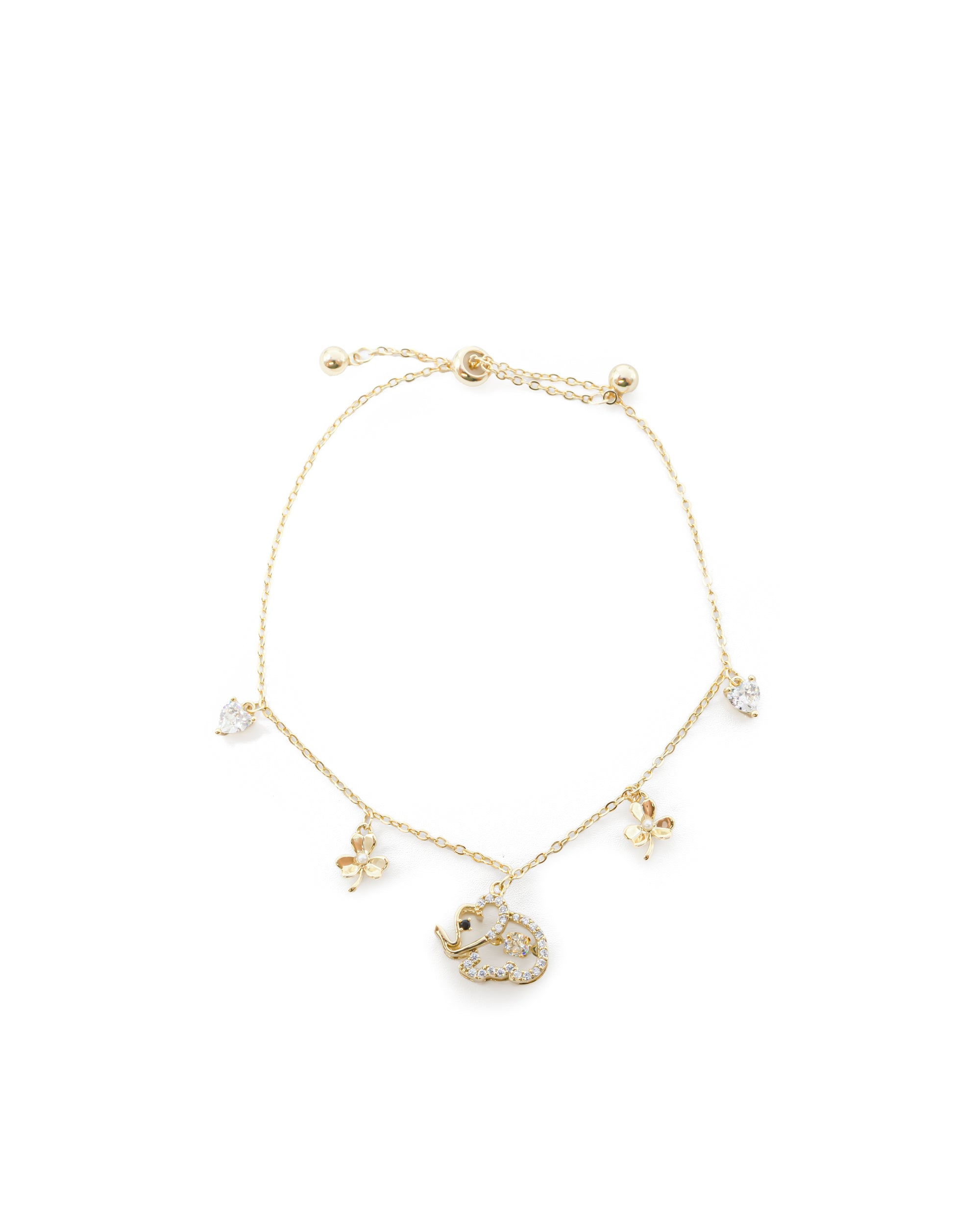 Pulsera Dorada Ansheli M17 - Oro Laminado