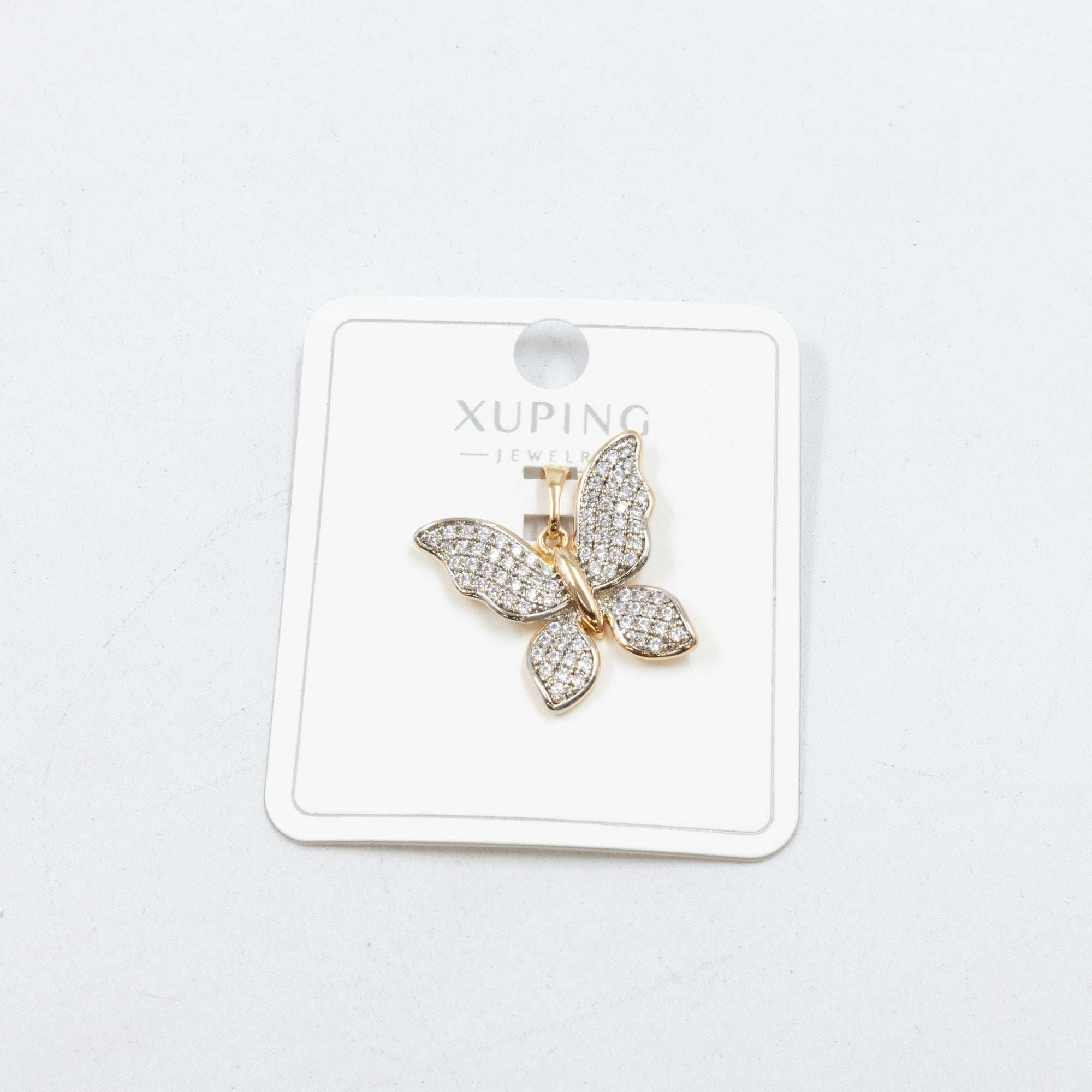 Dijes Xuping con Piedras M8 Oro Laminado