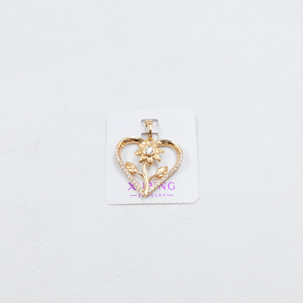 Dijes Xuping con Piedras M3 Oro Laminado