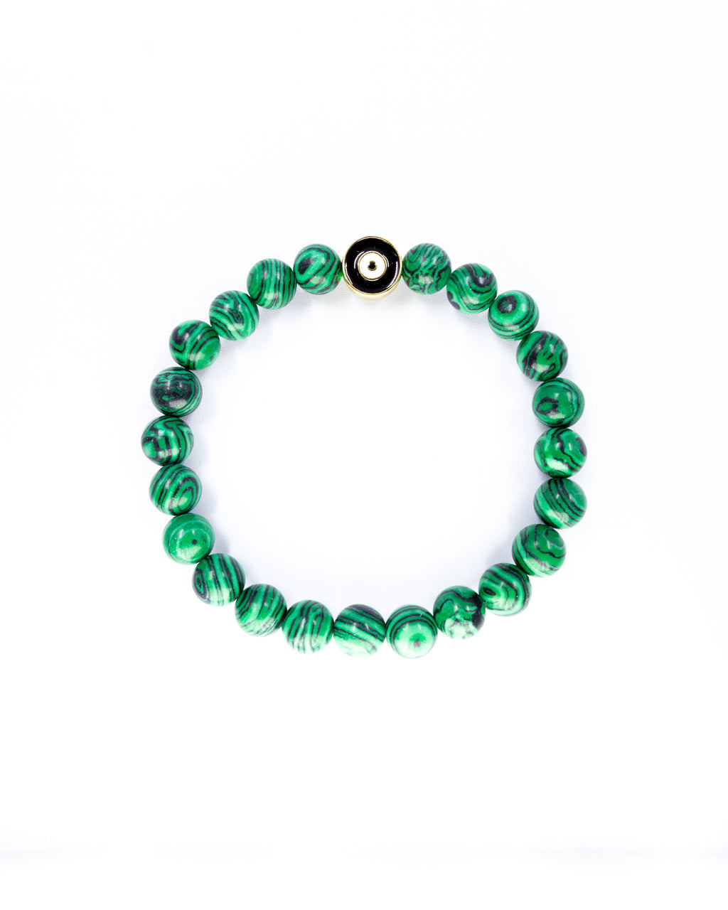 Pulsera de cuentas con Dije M7 Acero Inoxidable