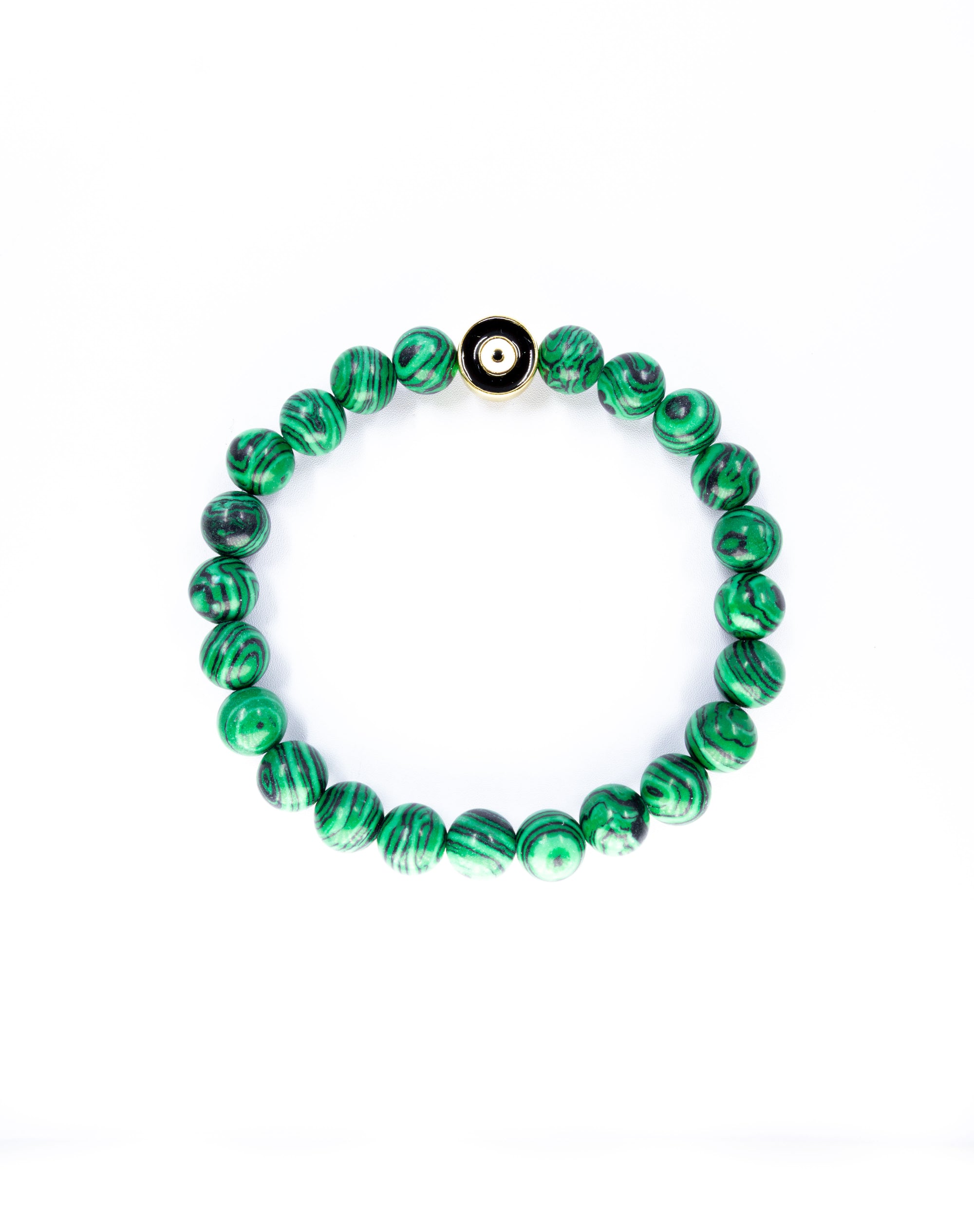 Pulsera de cuentas con Dije M7 Acero Inoxidable