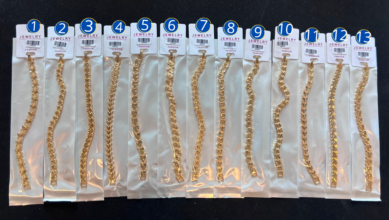 [13/AGOSTO/26] Pulsera Dorada M1 Oro Laminado