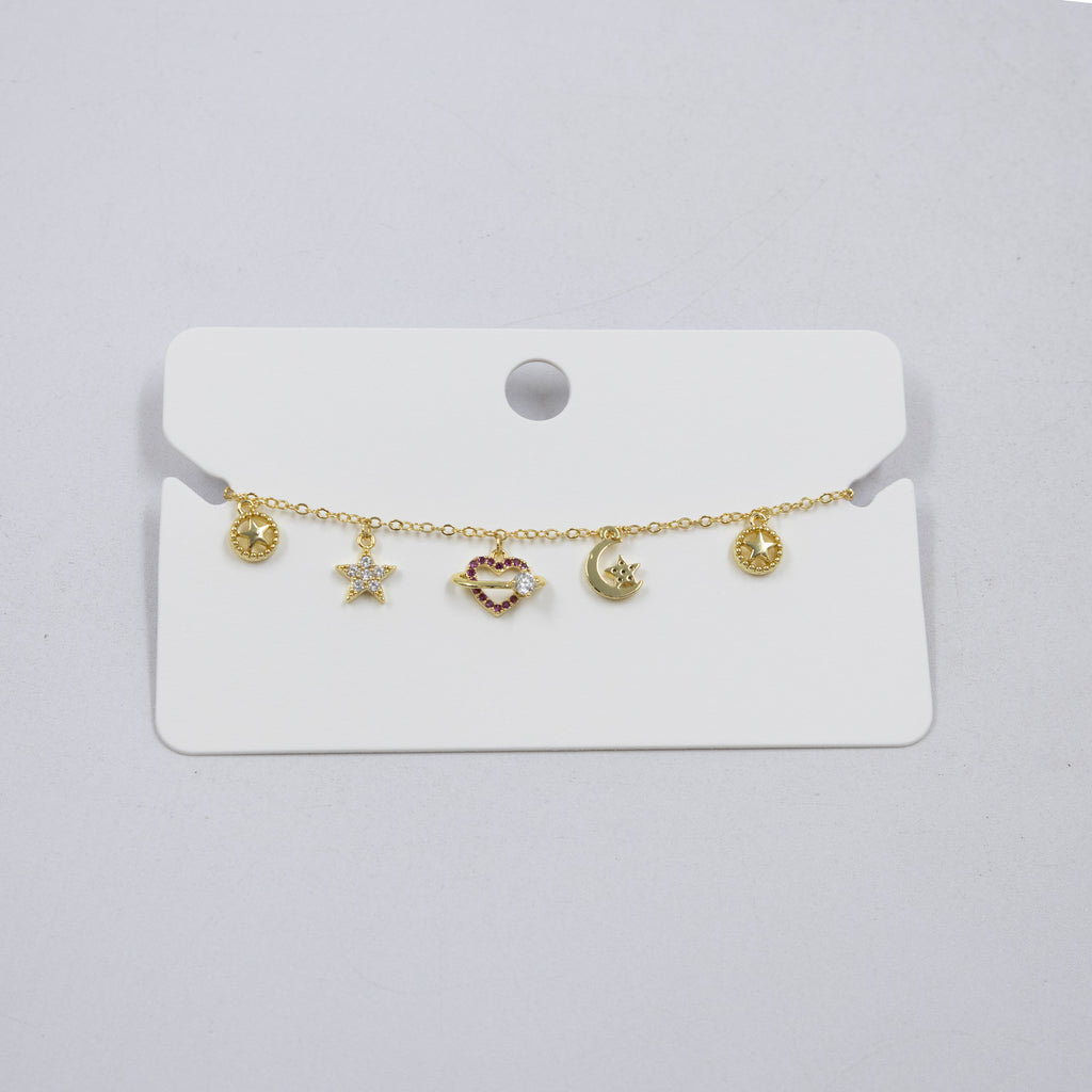 Pulsera Dorada Ansheli 30 Oro Laminado