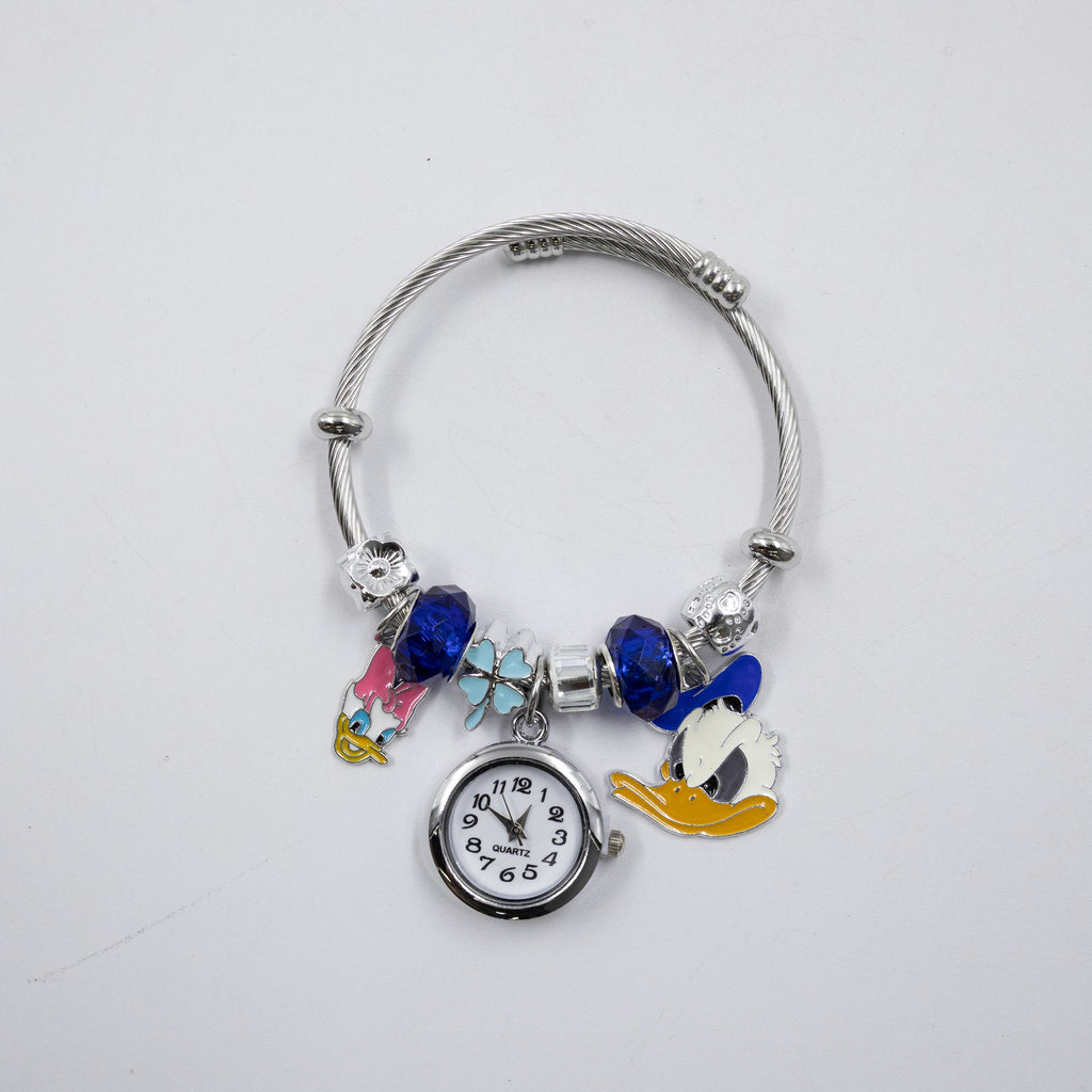 Pulsera tipo Pandora Plateadas M19 Oro Laminado