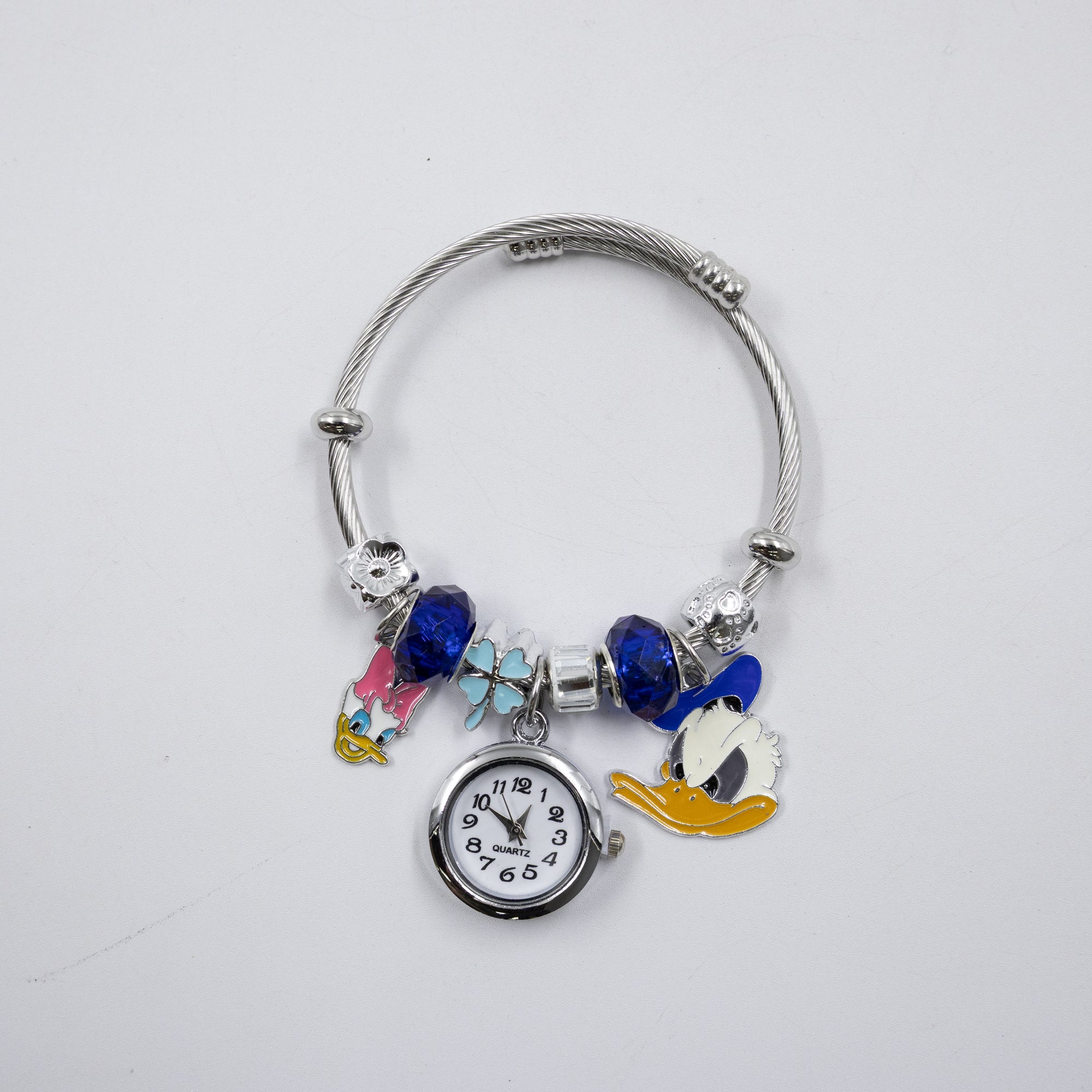 Pulsera tipo Pandora Plateadas M19 Oro Laminado