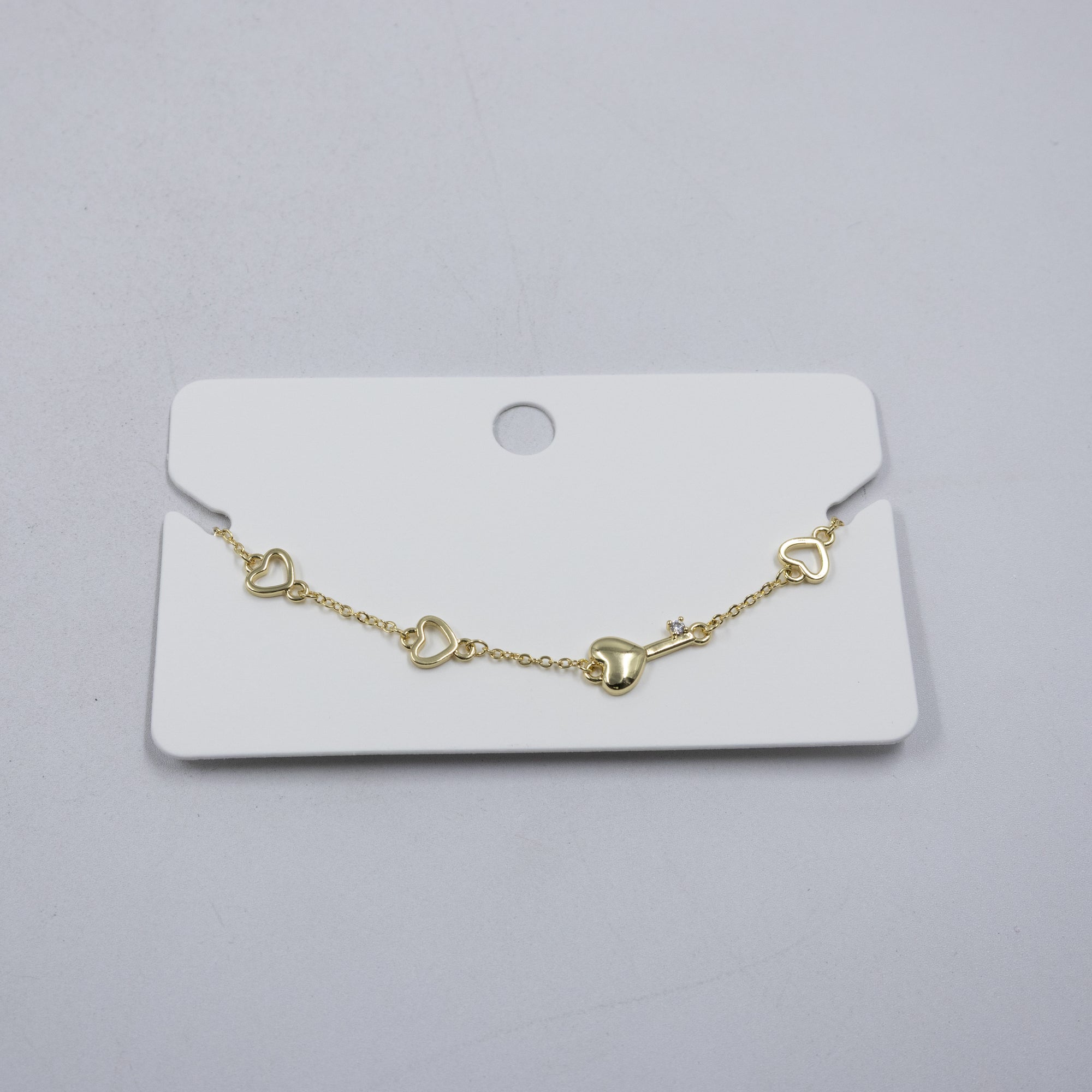Pulsera Dorada Ansheli M3 Oro Laminado