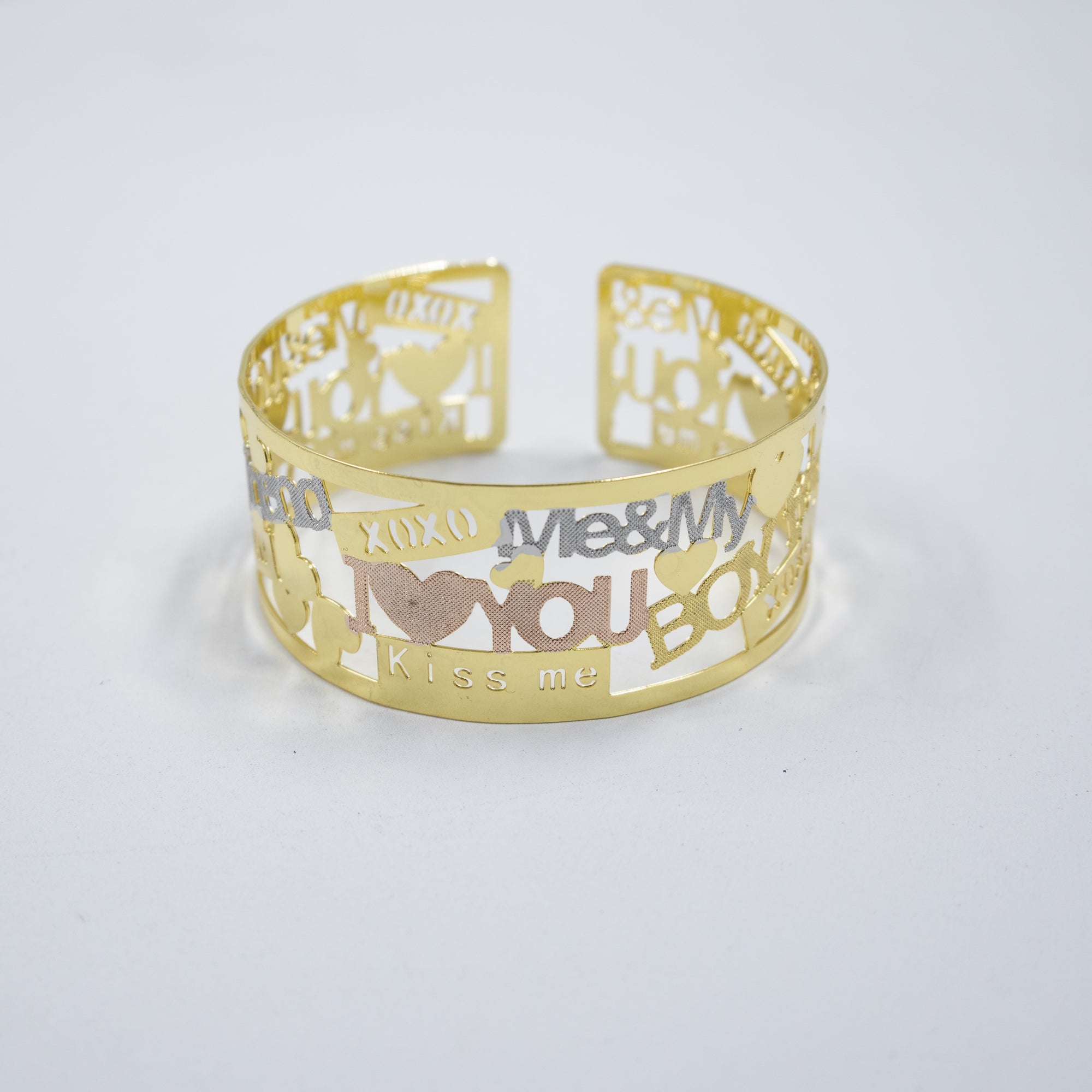 Brazalete Dorado y religiosos M2 Oro Laminado