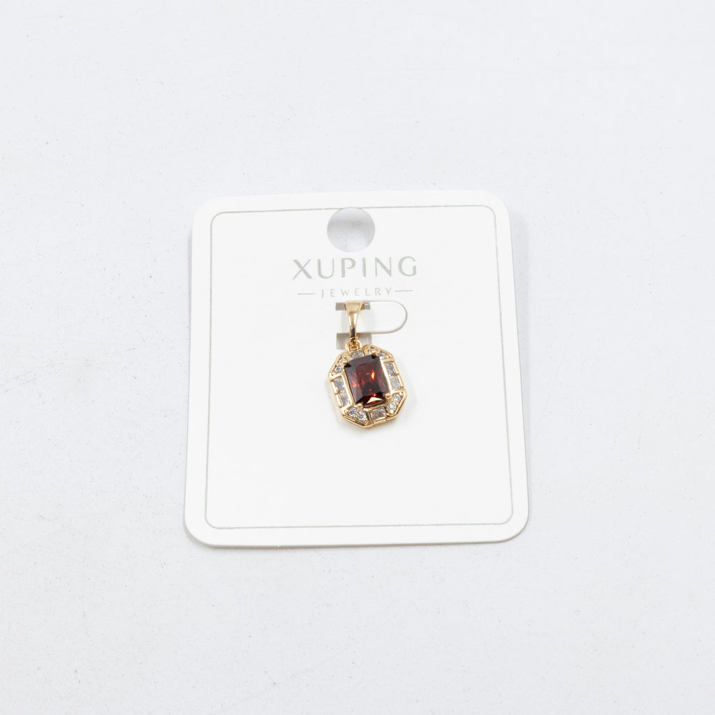 Dijes Xuping con Piedras M1 Oro Laminado