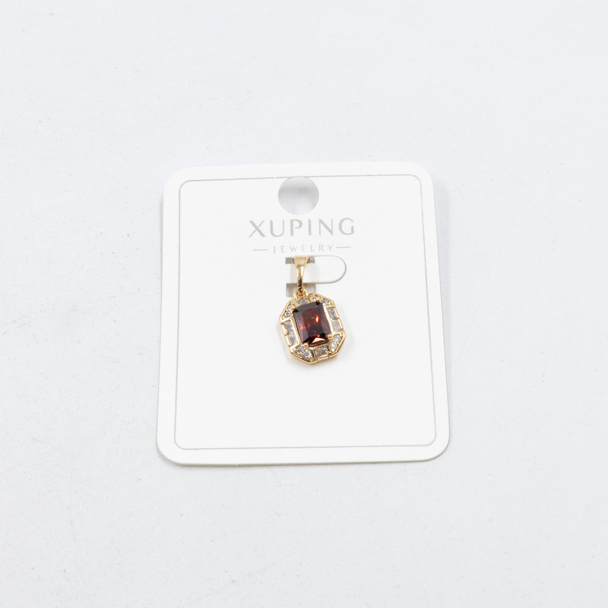 Dijes Xuping con Piedras M1 Oro Laminado