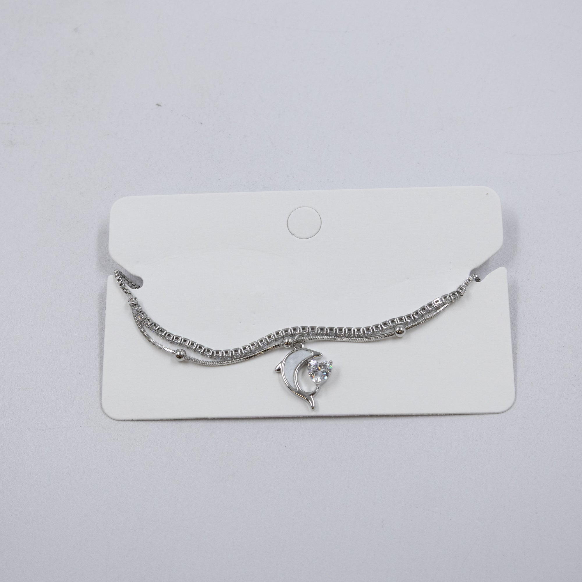 Pulsera Plateada Ansheli 40 Oro Laminado
