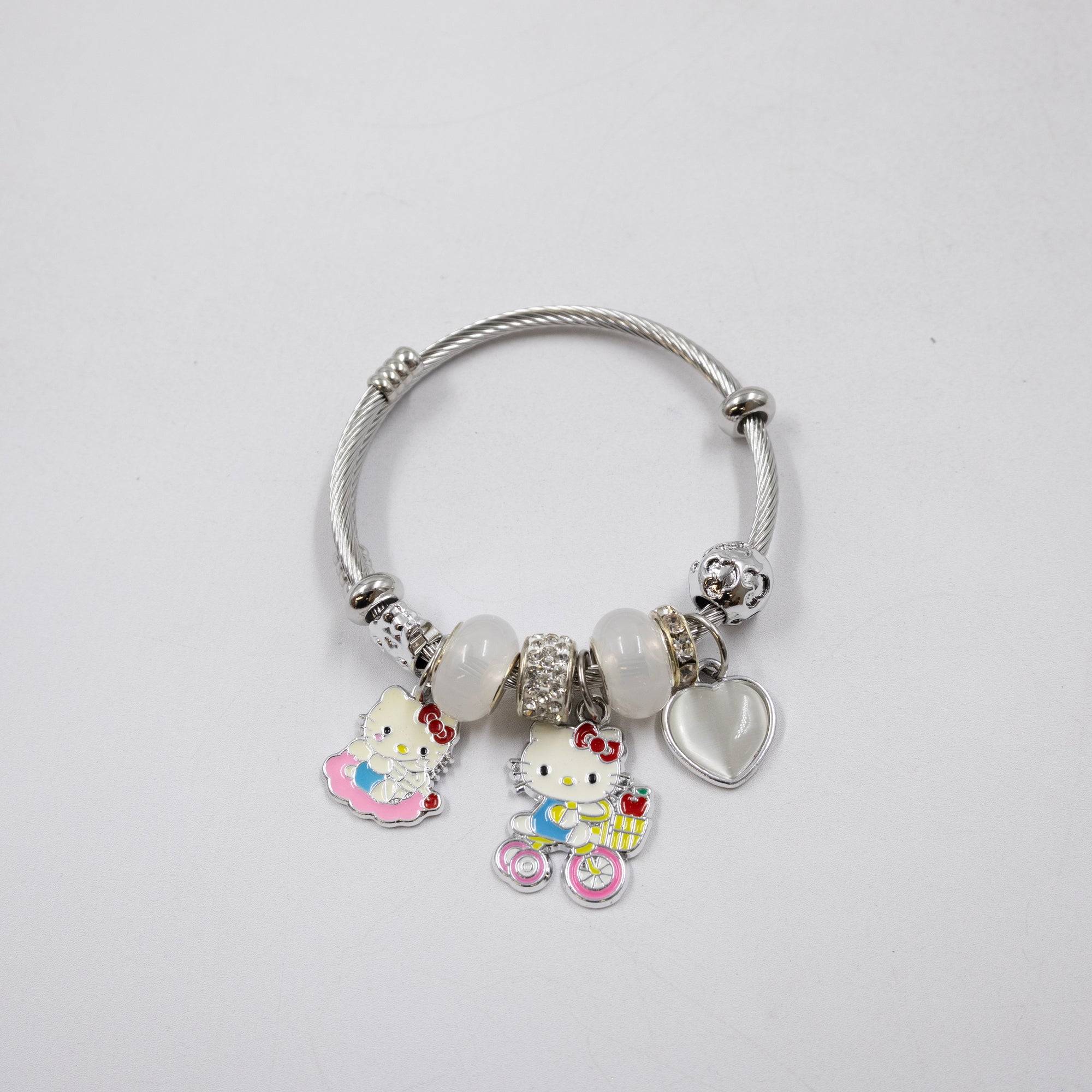 Pulsera tipo Pandora Plateados M2 Oro Laminado