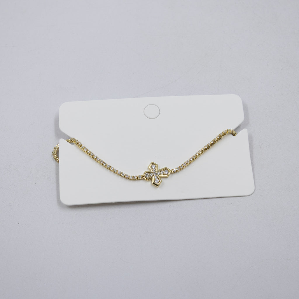 Pulsera Dorada Ansheli 31 Oro Laminado