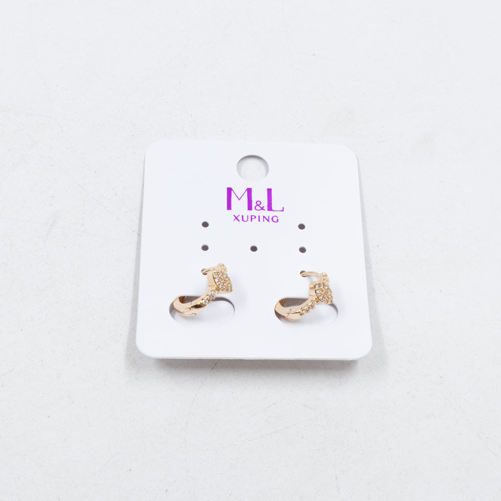 Aretes Xuping Dorados M3 Oro Laminado