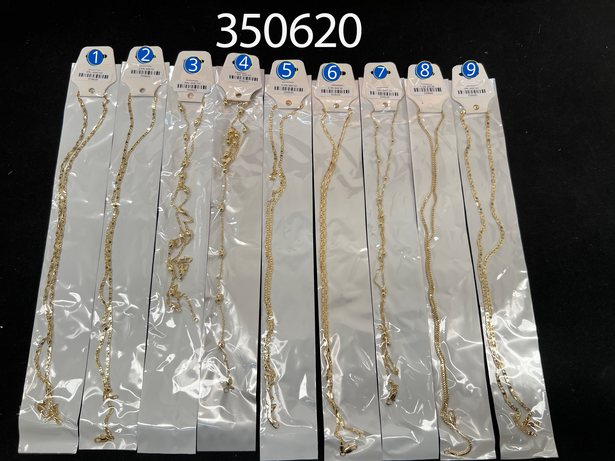 [07/JULIO/26] Cadenas Doradas M1 Oro Laminado