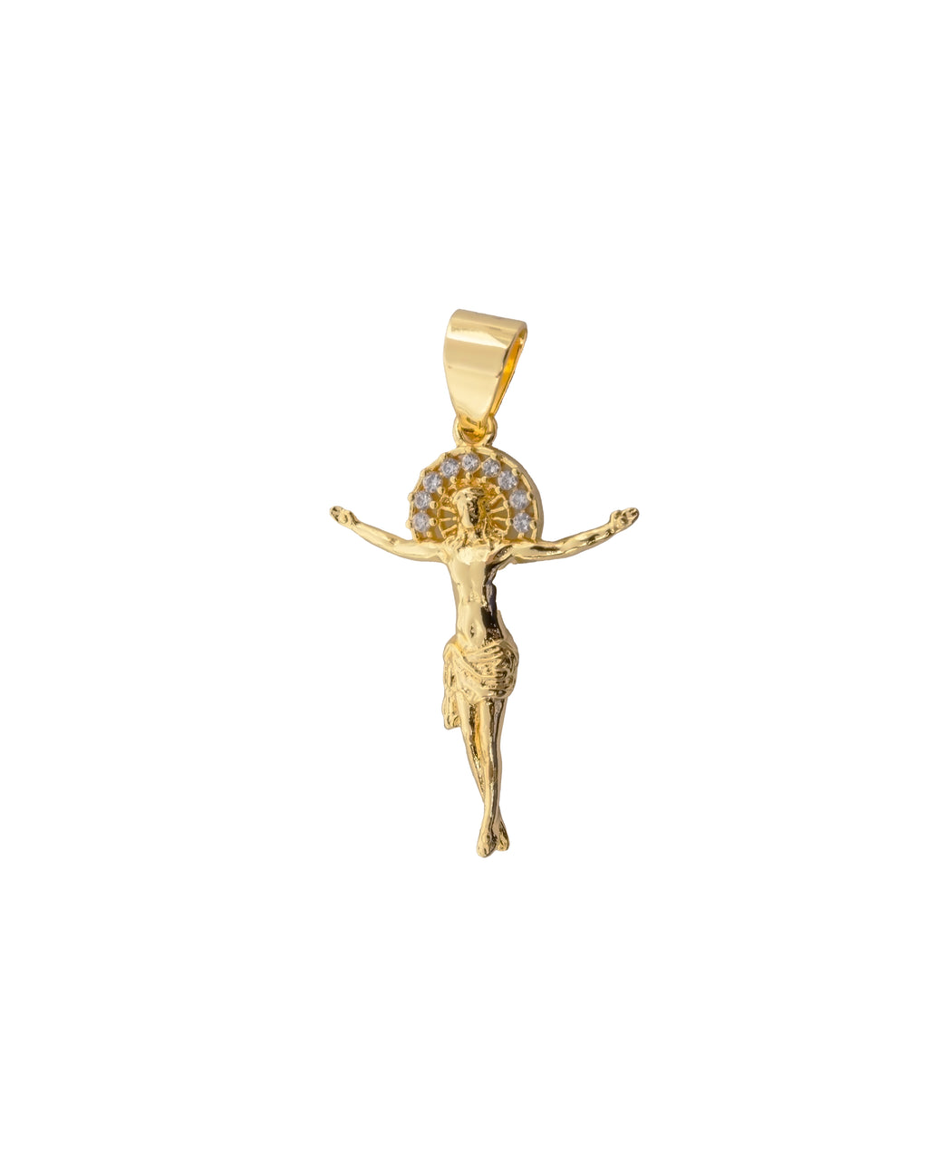 Dije de Cristo M189 - Oro laminado