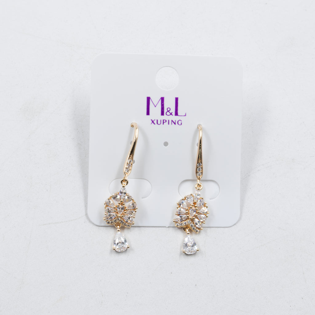Aretes Xuping Dorados M17 Oro Laminado