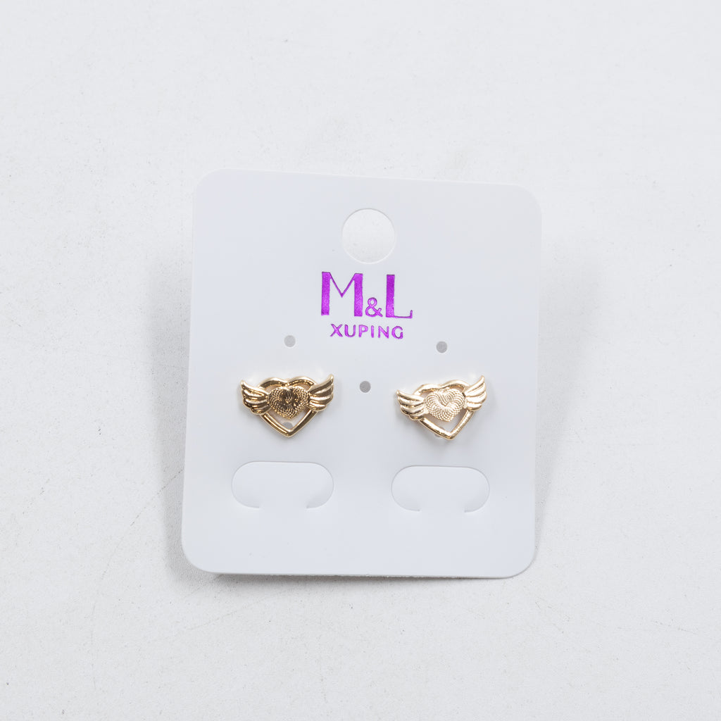 Aretes Xuping Dorados M5 Oro Laminado
