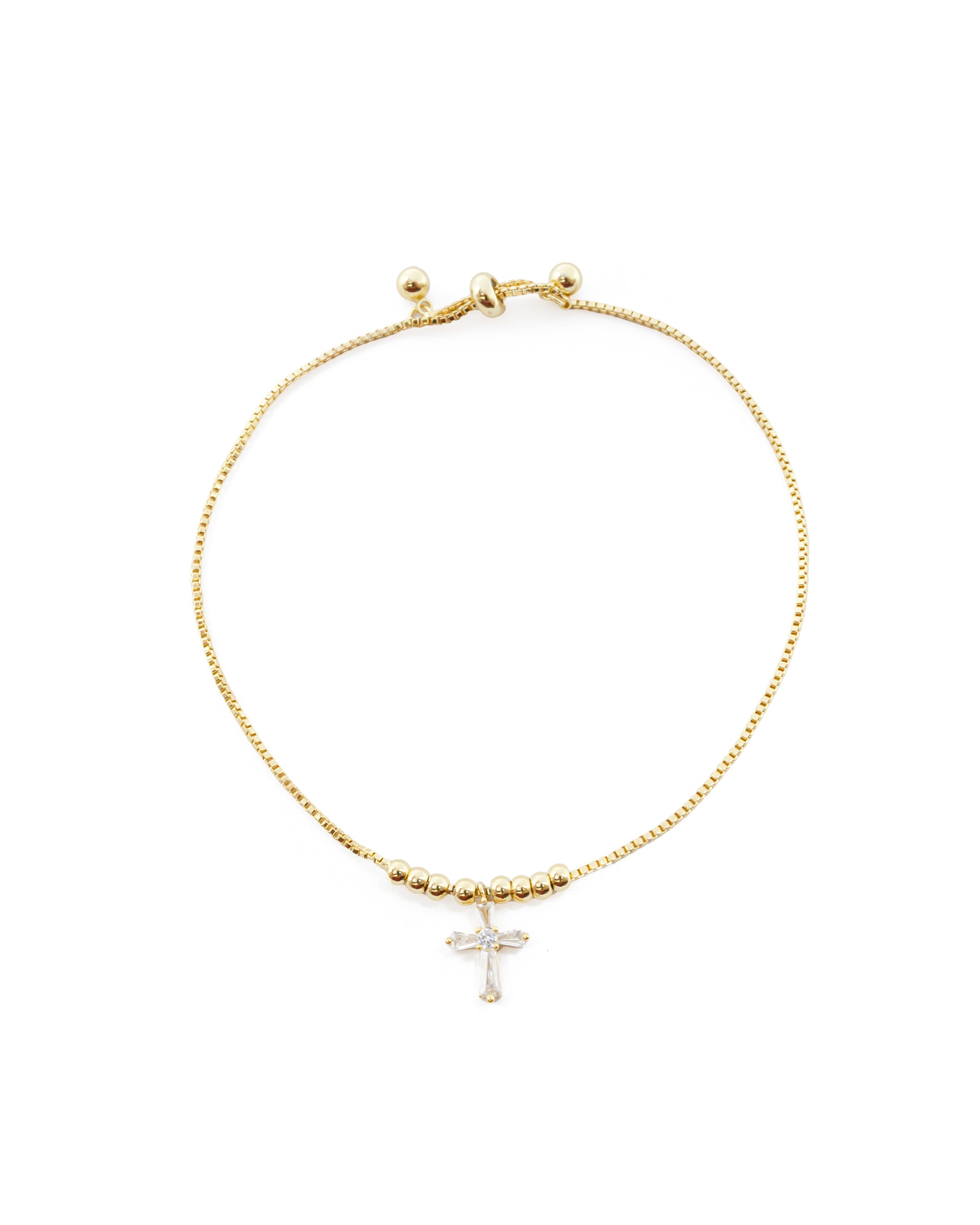 Pulsera Dorada Ansheli M5 - Oro Laminado