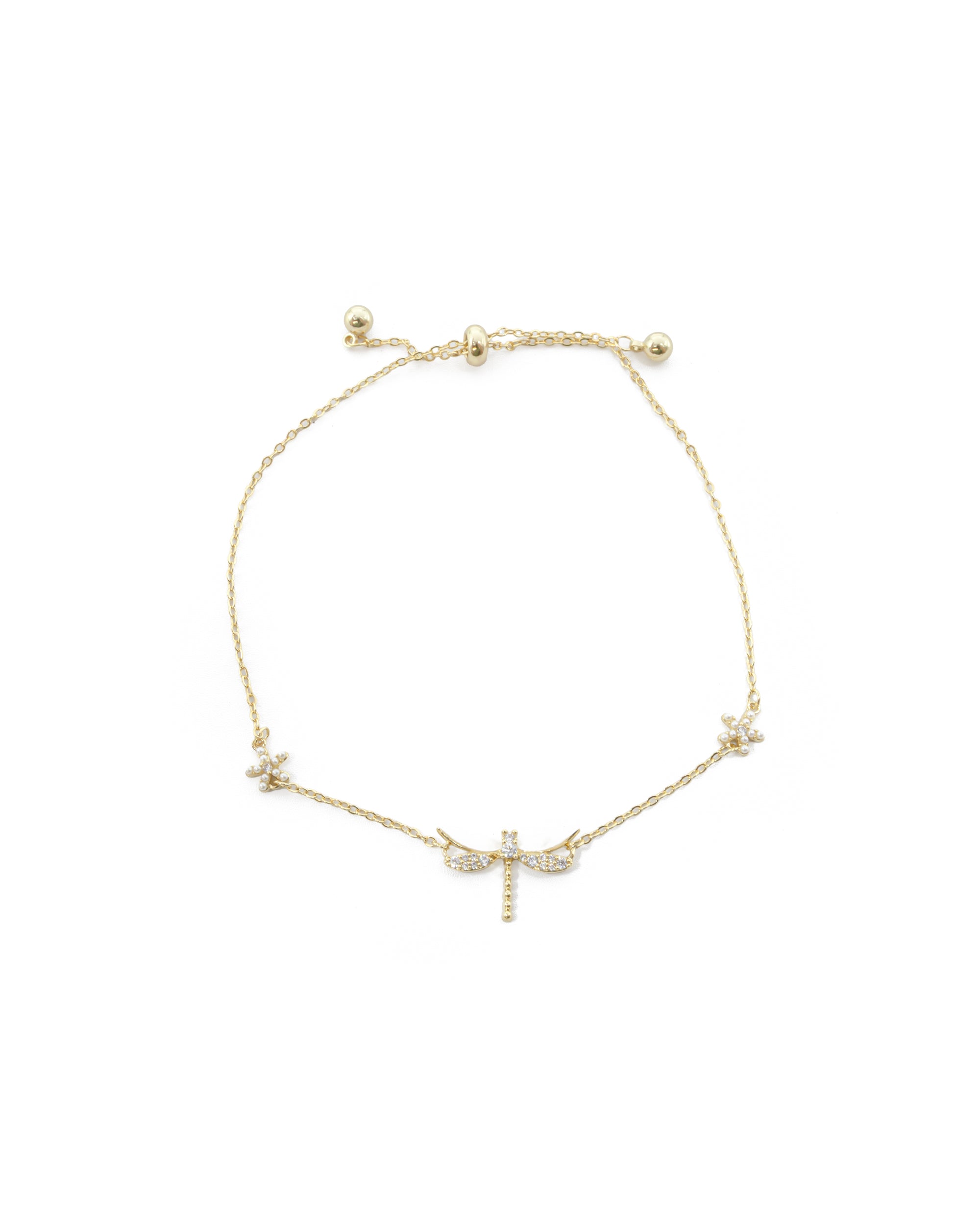 Pulsera Dorada Ansheli M16 - Oro Laminado