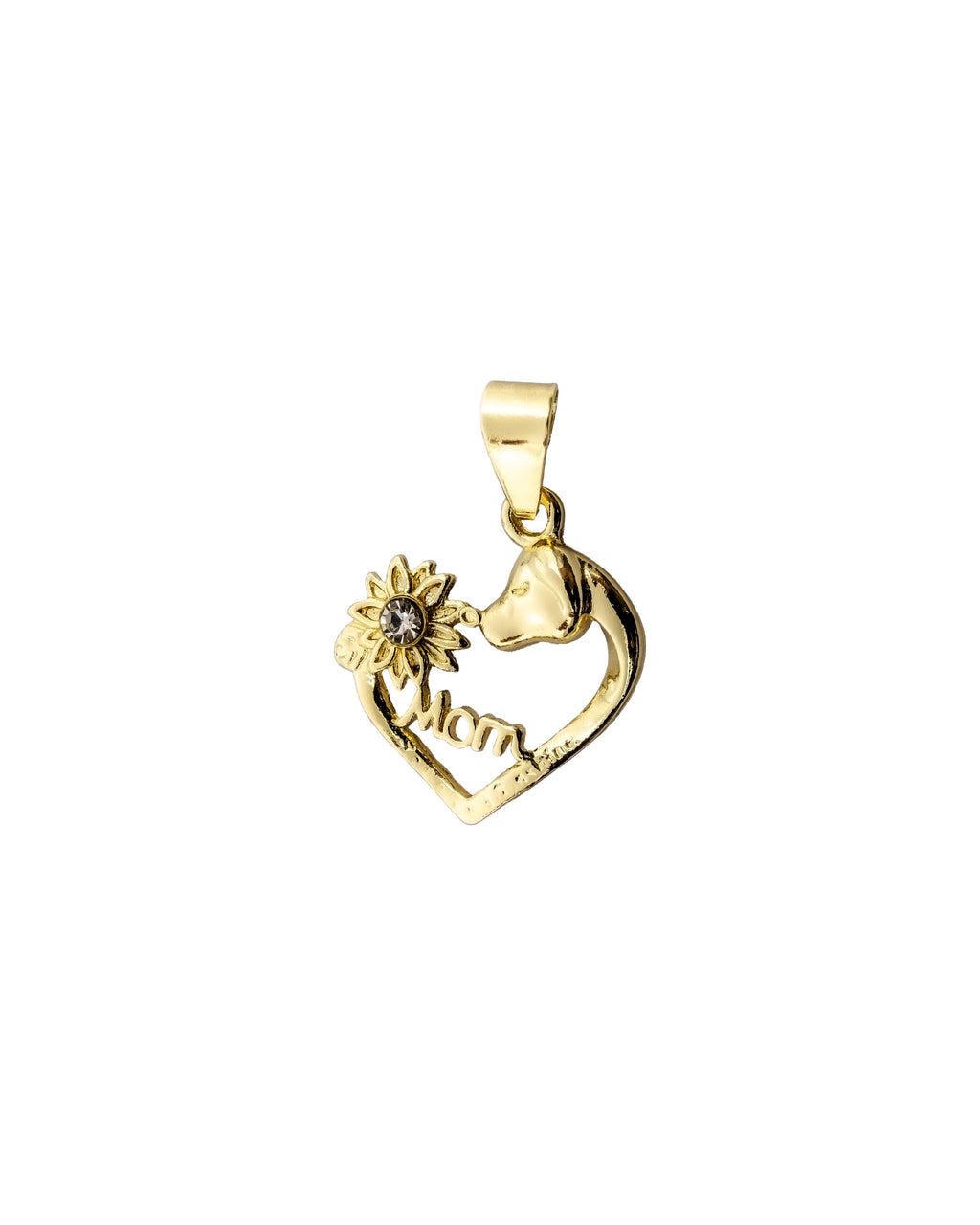 Dije de Corazon M18 - Oro Laminado