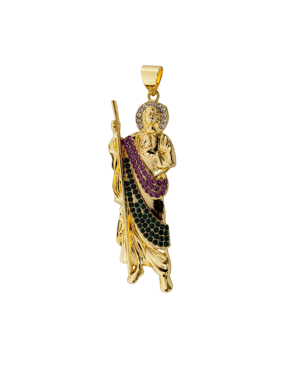 Dije de San Judas Tadeo M147 - Oro Laminado