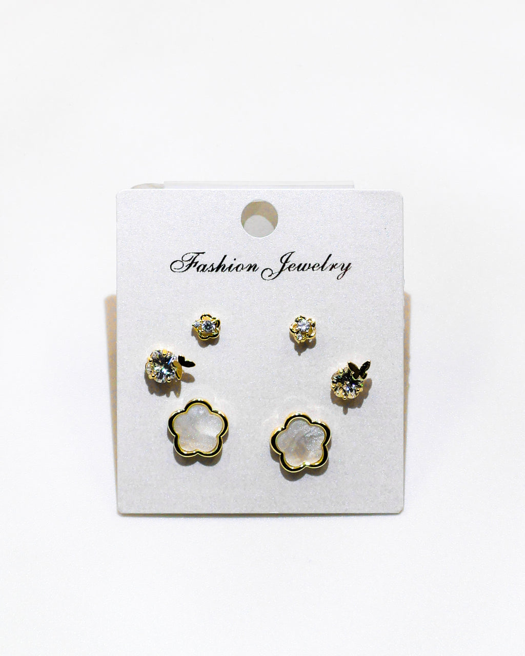 Set Aretes X3 - M23 Oro Laminado